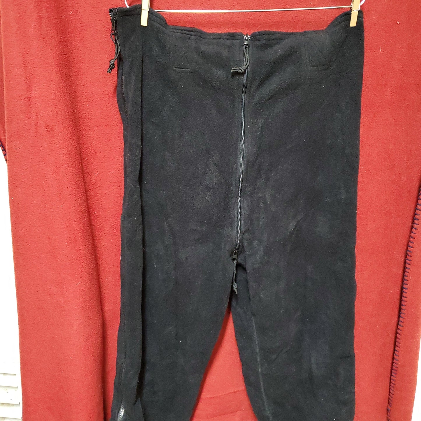 Medium Long Black Bib Coveralls w/ Suspenders Cold Weather DSCP (FL1-nov4)