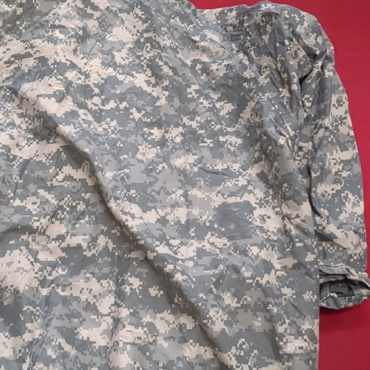 US Army Large Improved Wet Weather Top Parka 8415-01-527-4616 Used (fb16-ALP20)