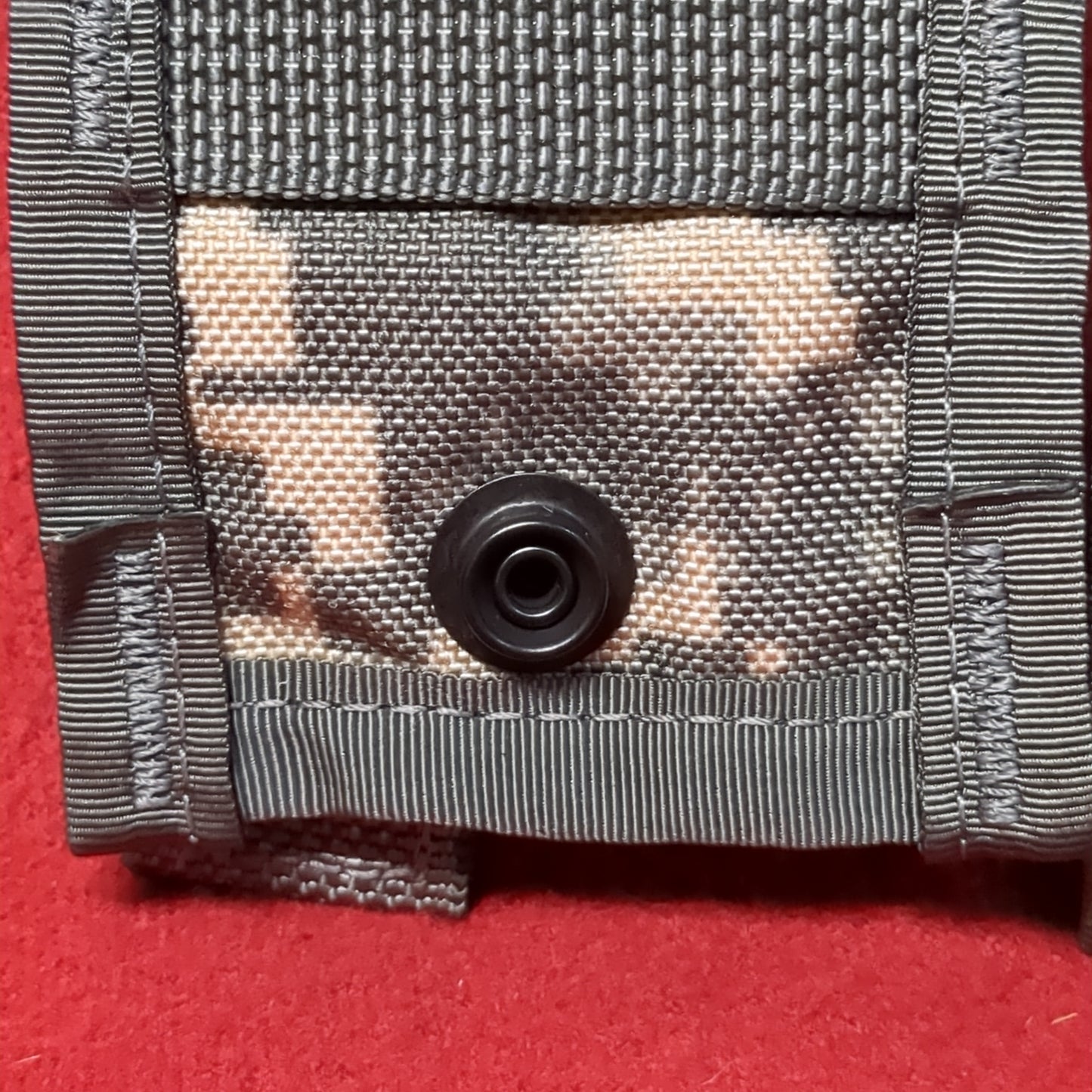 LOT of 2 US Army Single Hold 9mm Magazine Pouch UCP ACU Molle II Good Condition (fb12-APR389)