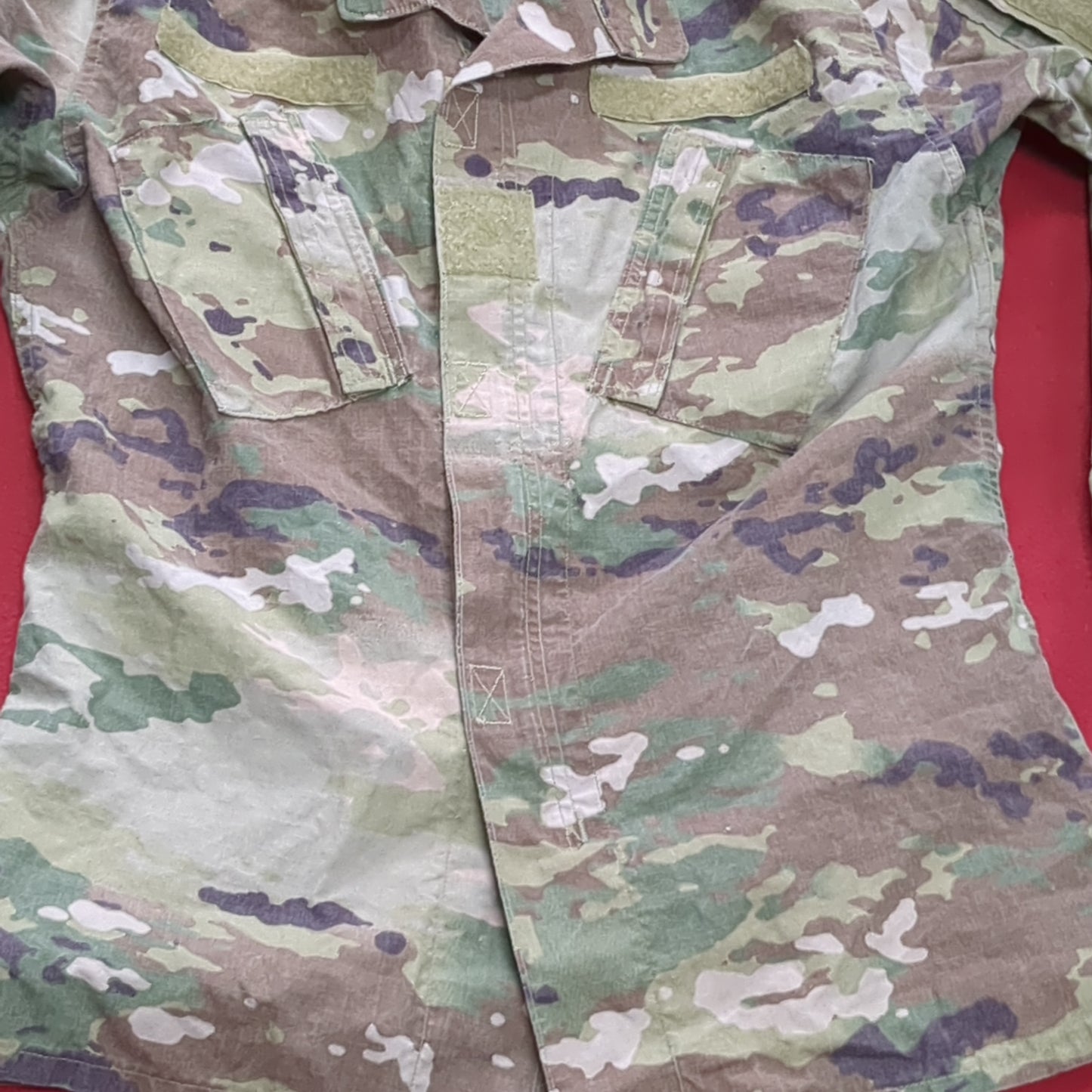 US Army Small Long Multicam Flame Resistant Frac Uniform Top Shirt Used (fc06-APR461)