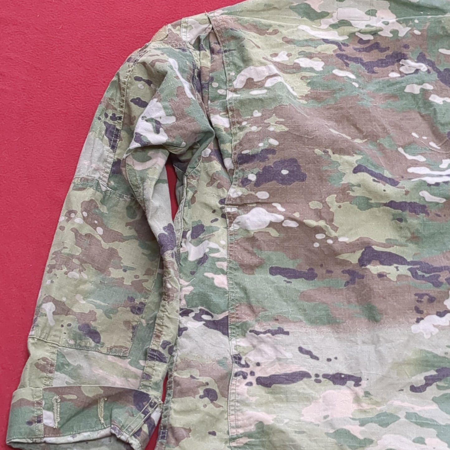US Army Small Long Multicam Flame Resistant Frac Uniform Top Shirt Used (fc06-APR461)