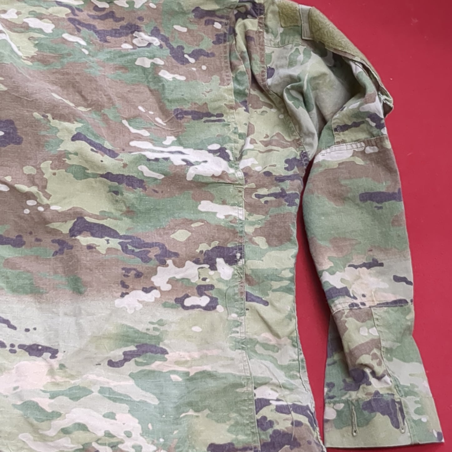 US Army Small Long Multicam Flame Resistant Frac Uniform Top Shirt Used (fc06-APR461)