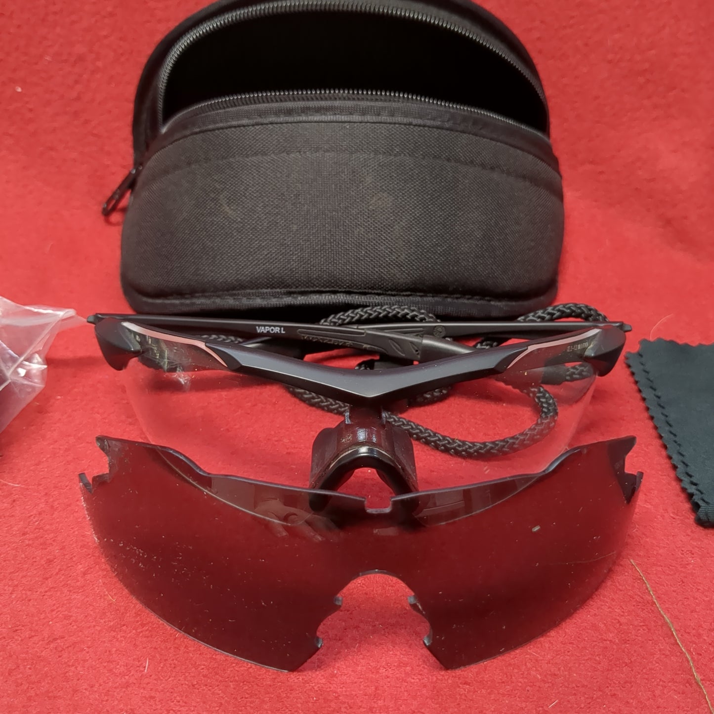 USGI Wiley X Vapor Ballistic APEL Eye Protection APEL (cl2- (ab16-May11)