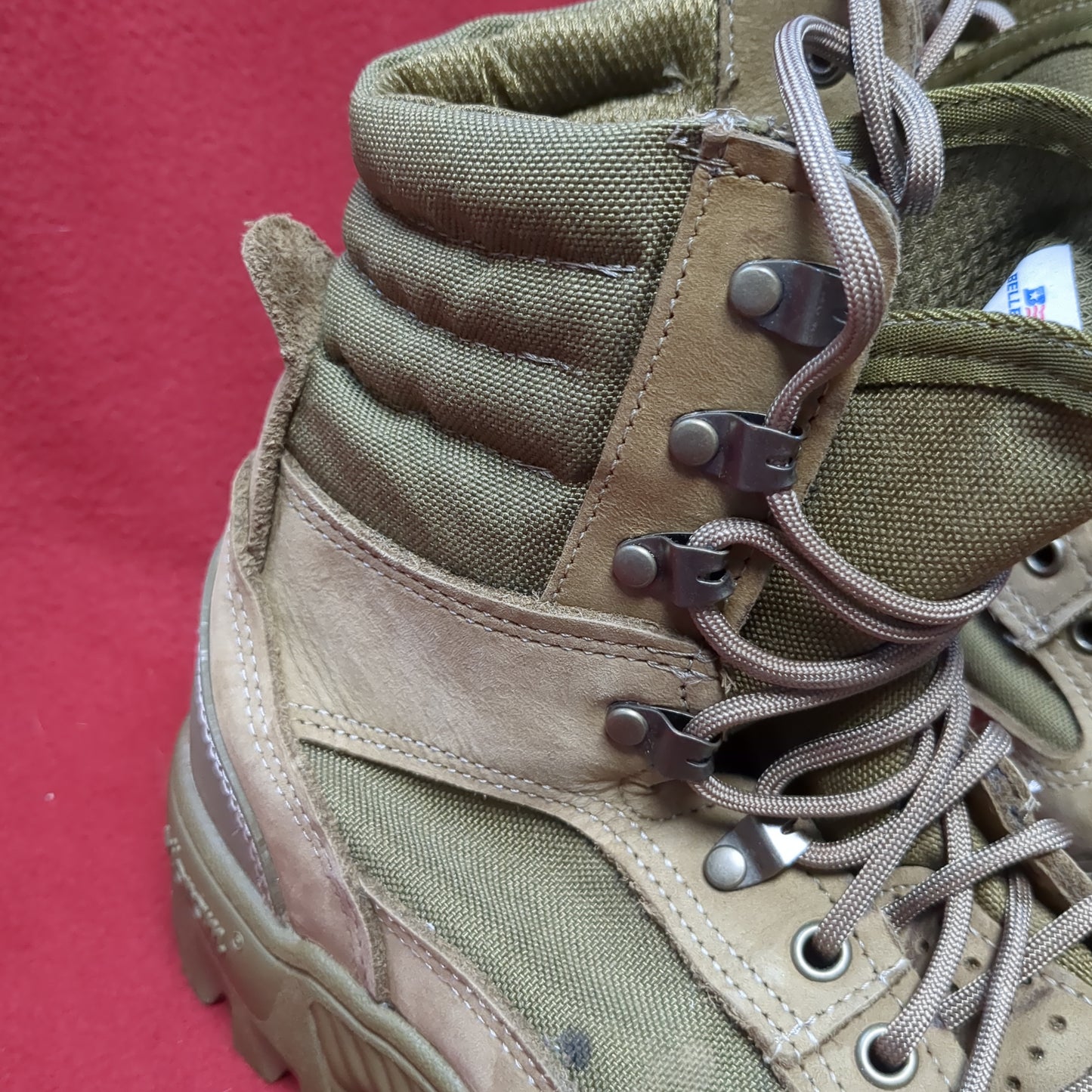 USGI 5.0W Deployment Combat Hiker Boots Belleville (cb01-MAY25)
