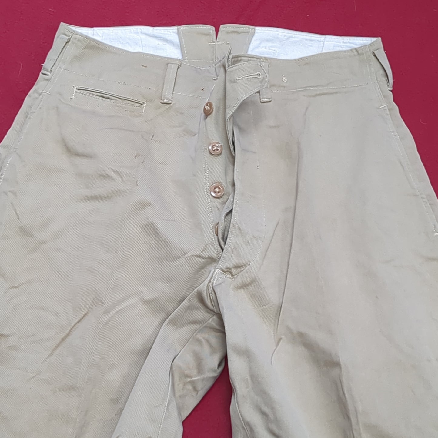Vintage WWI Military Riding Breeches (aa16-MAY47)
