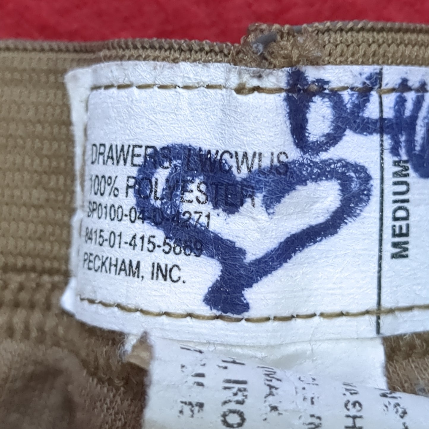 US Army Coyote Medium Regular Silks Gen III Level 1 Cold Weather Pants Bottom (fa07-MAY87)