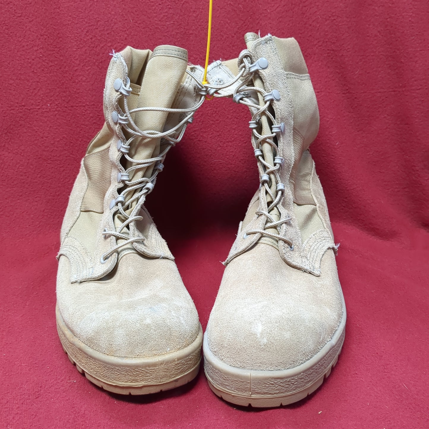 US Army 10 R McRae Hot Weather Combat Boots Coyote 499 Tan (10g 12n- db13-MAY93)