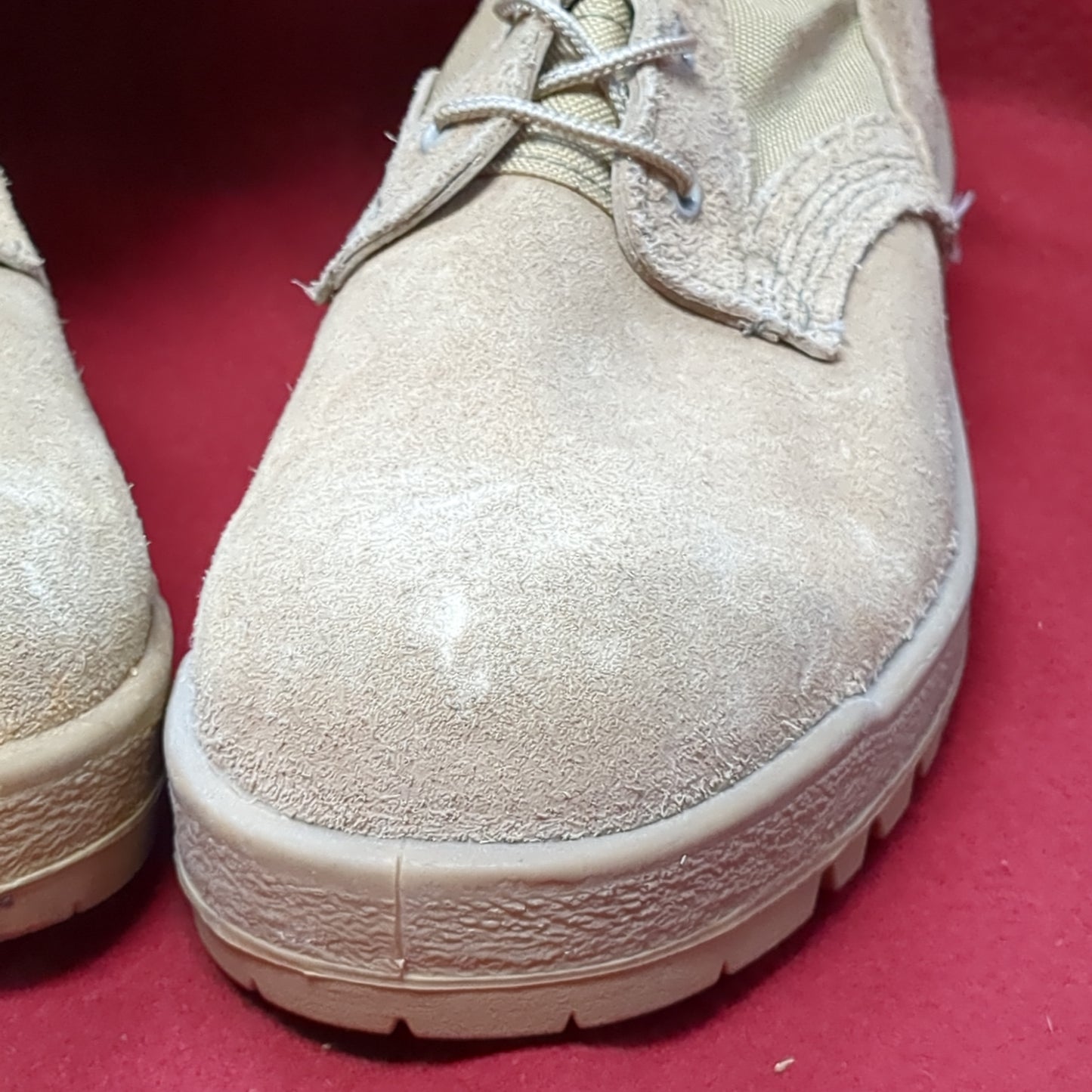 US Army 10 R McRae Hot Weather Combat Boots Coyote 499 Tan (10g 12n- db13-MAY93)