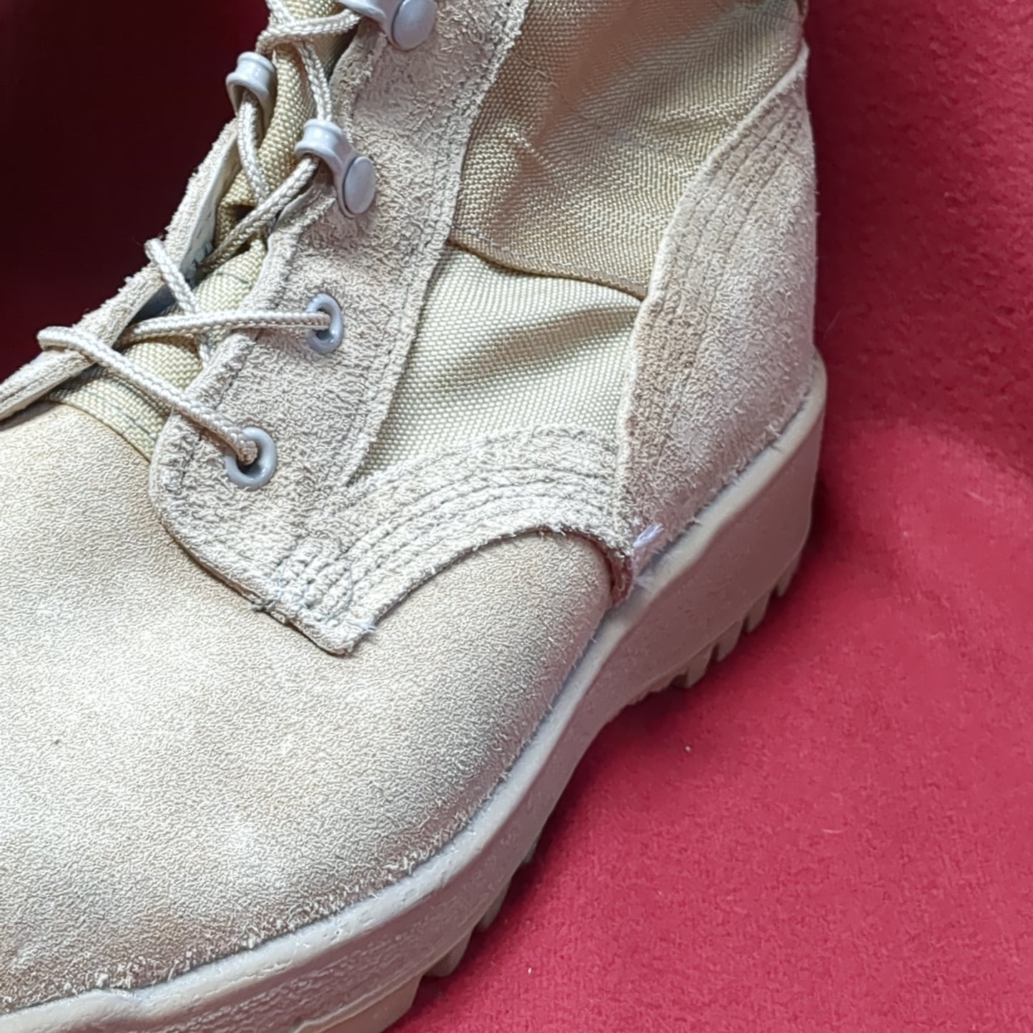 US Army 10 R McRae Hot Weather Combat Boots Coyote 499 Tan (10g 12n- db13-MAY93)