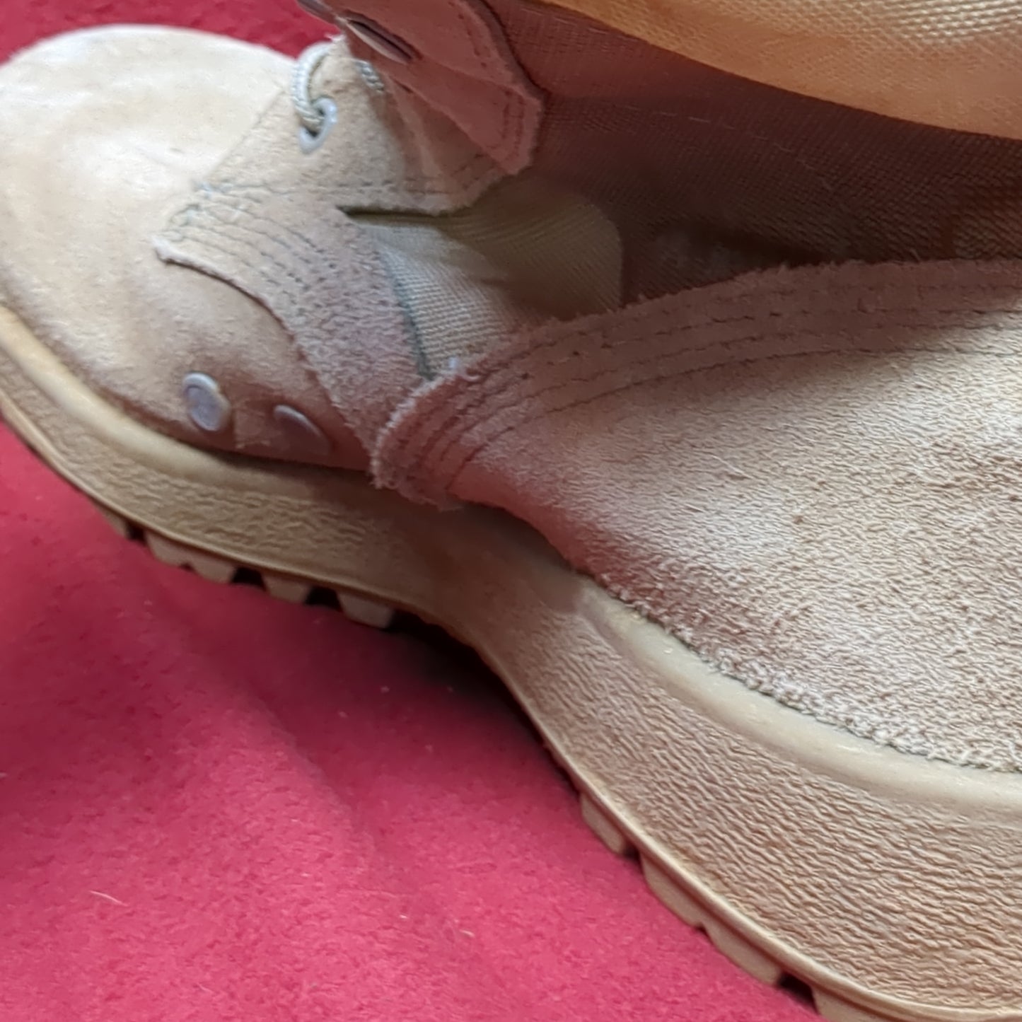 US Army 10 R McRae Hot Weather Combat Boots Coyote 499 Tan (10g 12n- db13-MAY93)