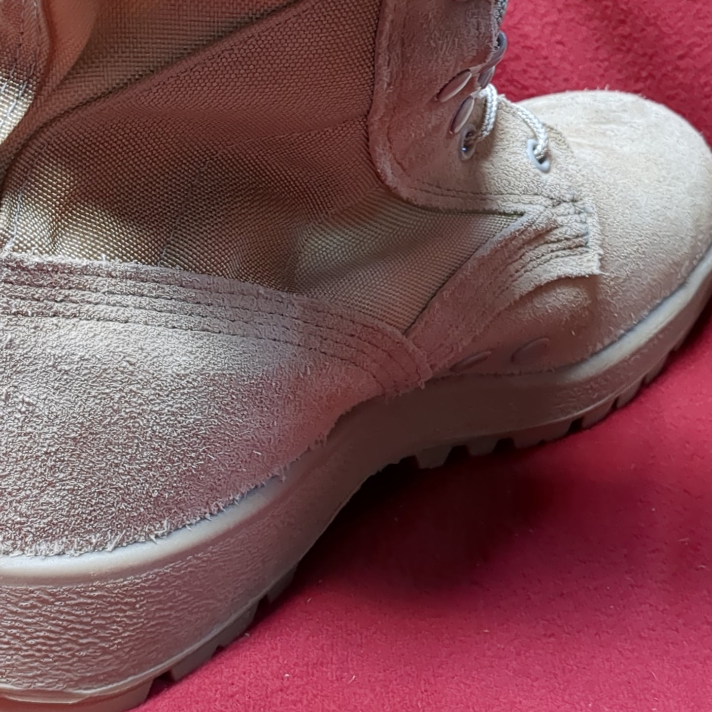 US Army 10 R McRae Hot Weather Combat Boots Coyote 499 Tan (10g 12n- db13-MAY93)