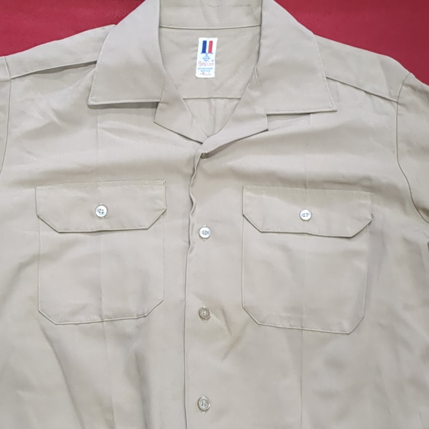 US Army Flying Cross Khaki Short Sleeve Enlisted Shirt and Creighton Pants (aa15-MAY129)