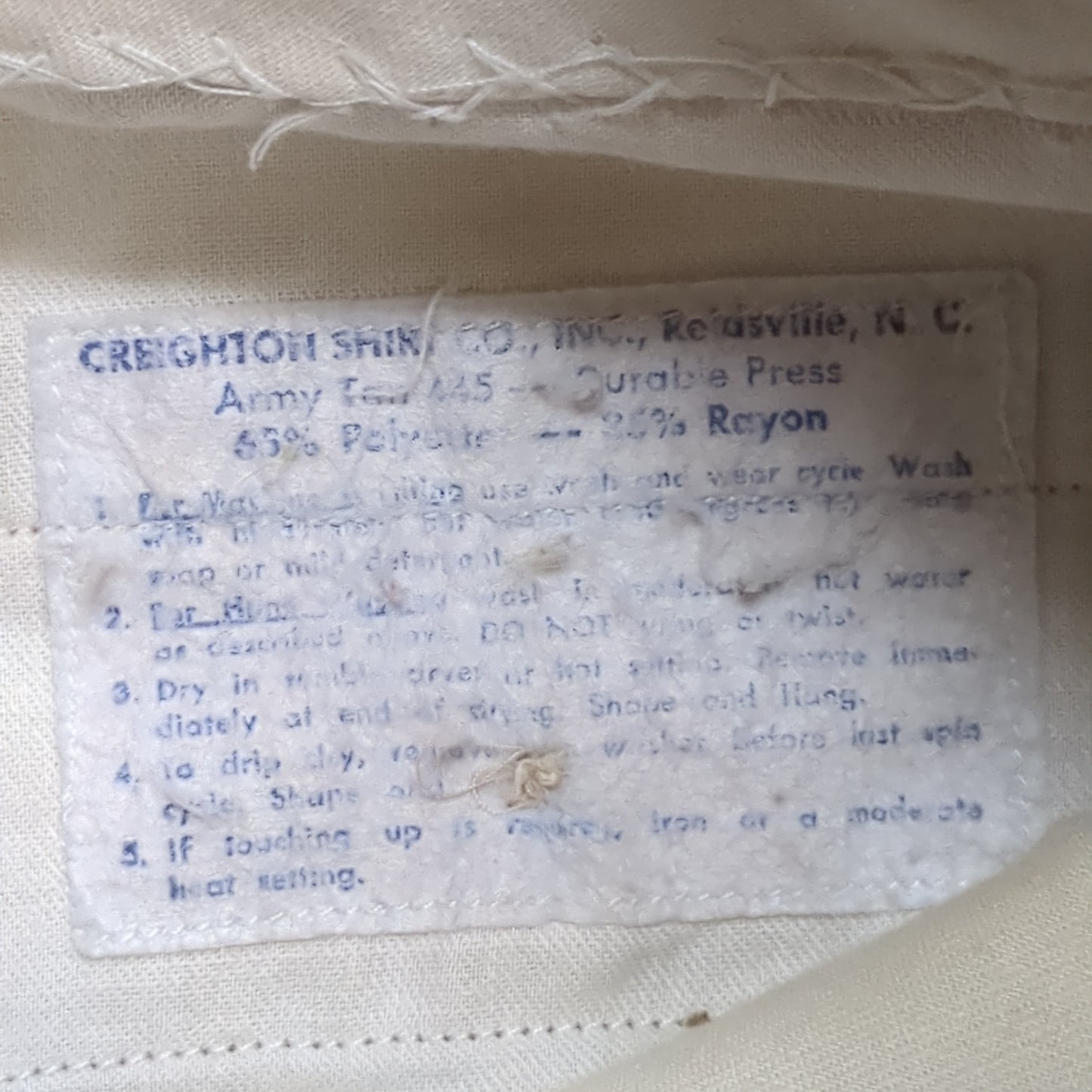 US Army Flying Cross Khaki Short Sleeve Enlisted Shirt and Creighton Pants (aa15-MAY129)