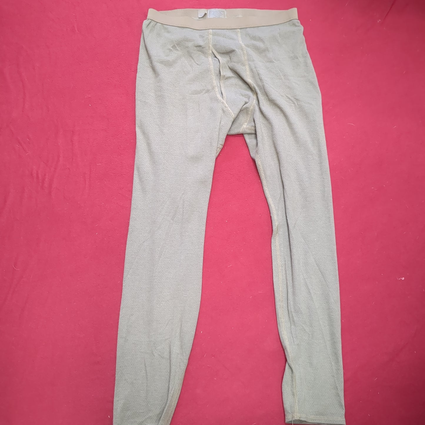 US Army Coyote Large Long Insulated Silks Gen III Level 1 Cold Weather Pants Bottom (fa07-MAY183)