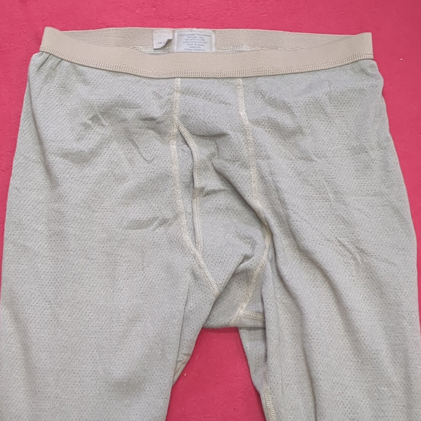 US Army Coyote Large Long Insulated Silks Gen III Level 1 Cold Weather Pants Bottom (fa07-MAY183)