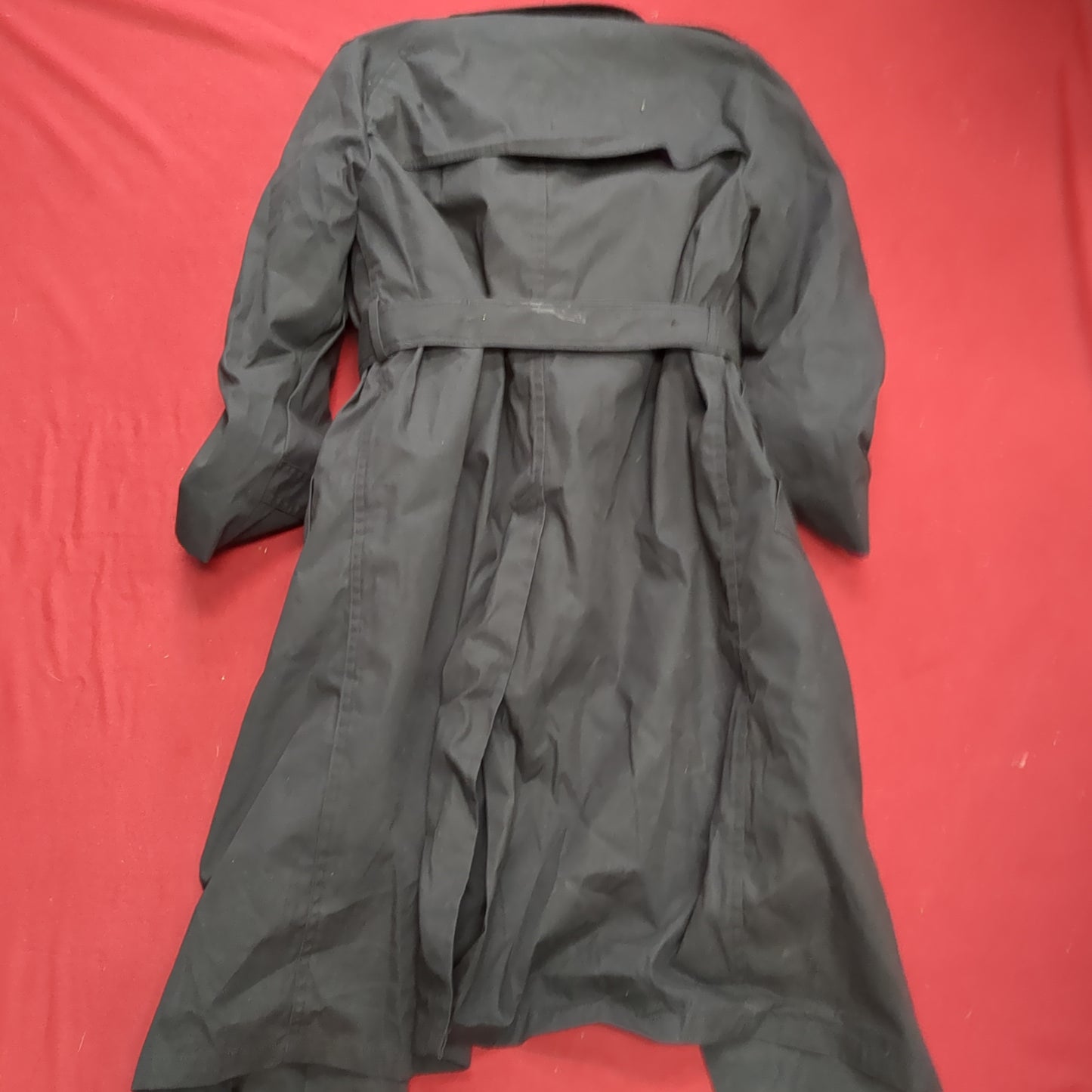US Army DCSP ASU 10R Black All-Weather Overcoat Dress Uniform (BB06-MAY222)