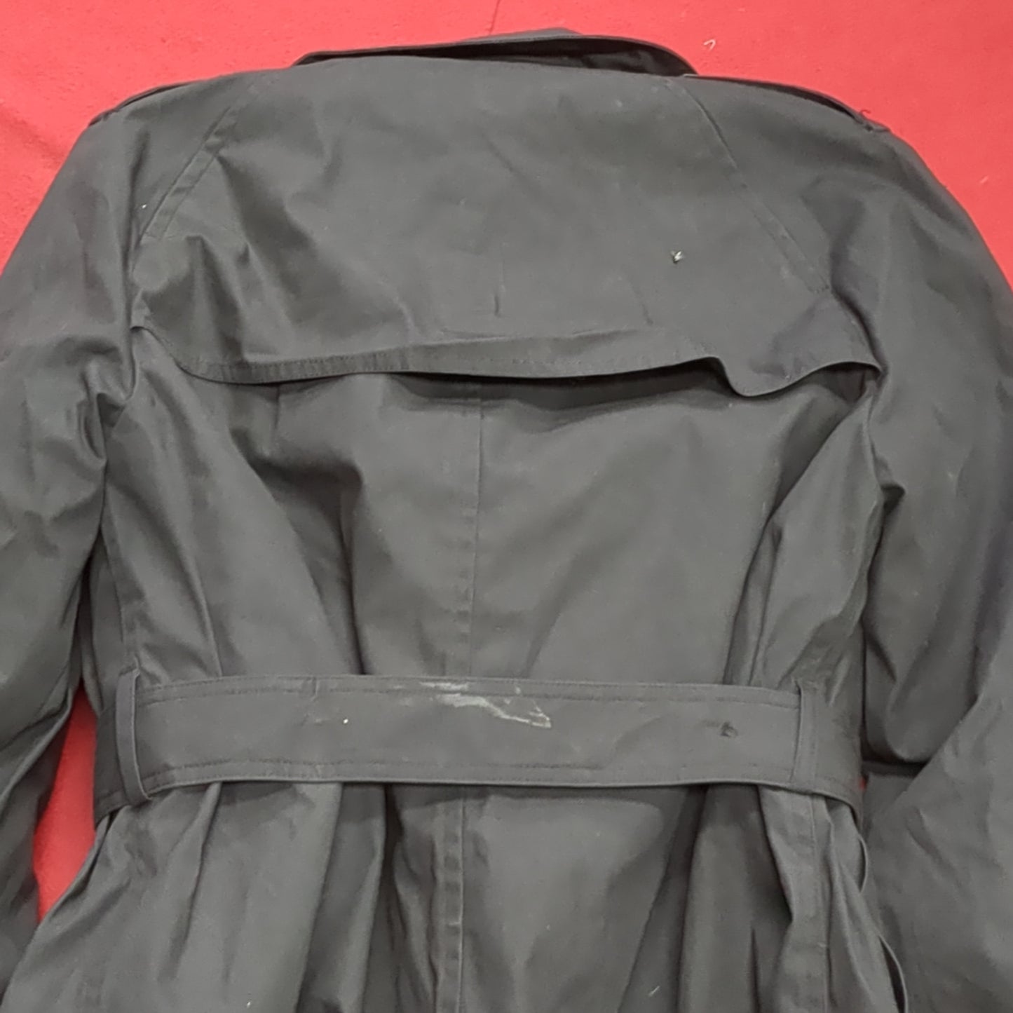 US Army DCSP ASU 10R Black All-Weather Overcoat Dress Uniform (BB06-MAY222)
