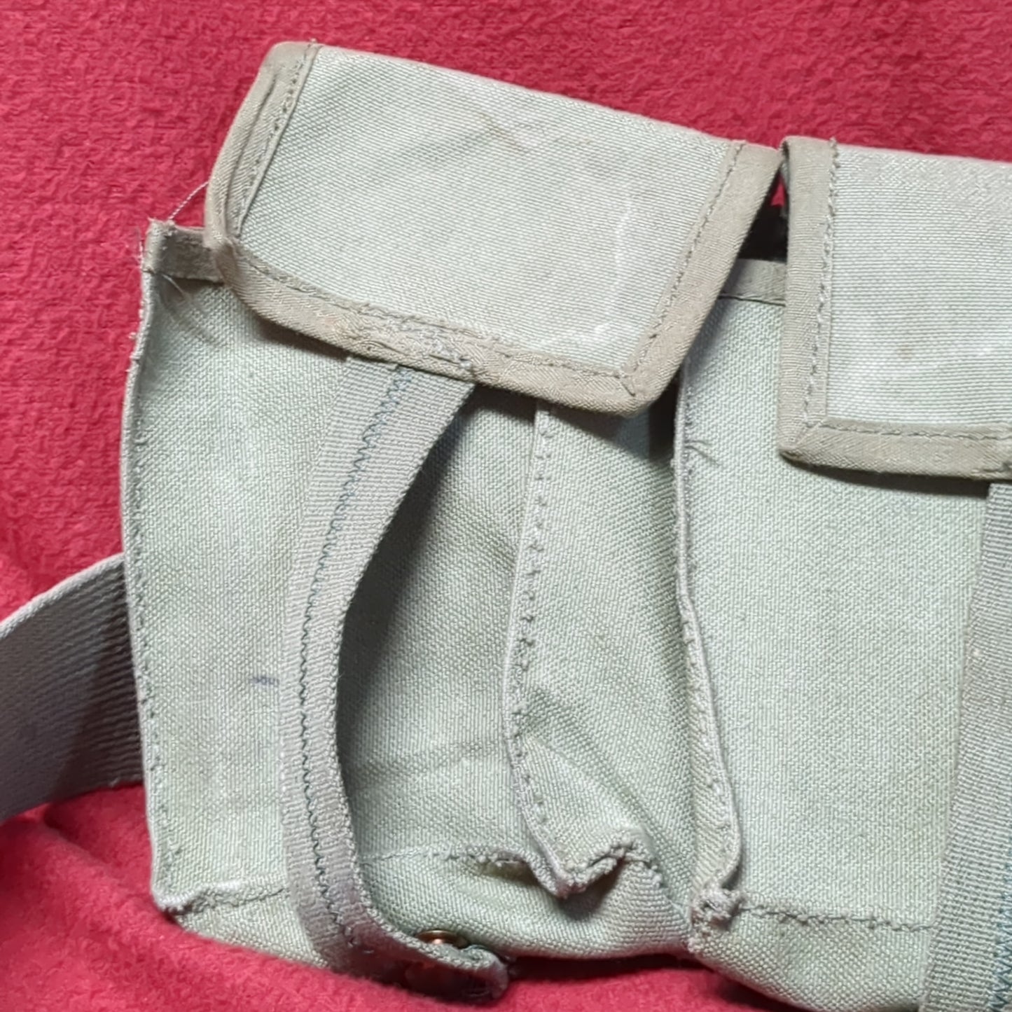 Vintage Spanish G3 Pouch W/Belt (09cc- ca10-MAY279)