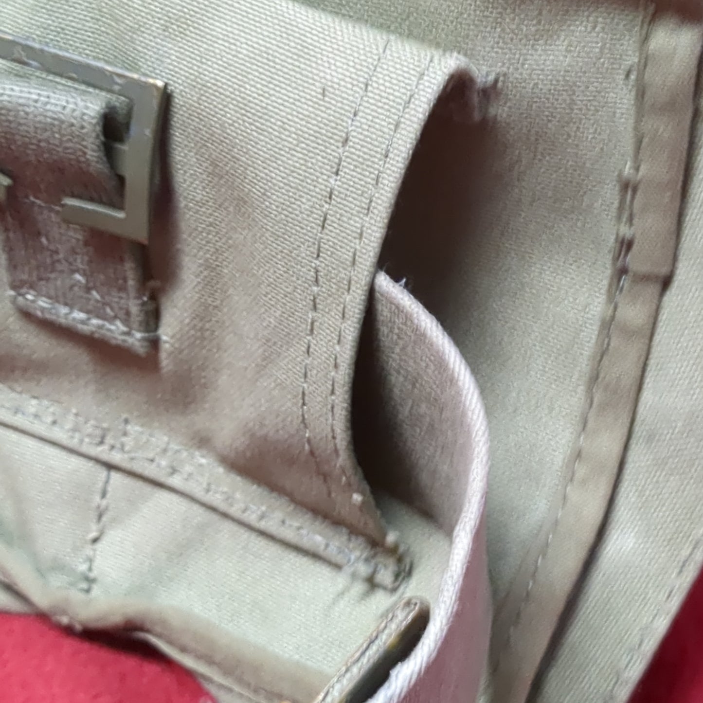 Vintage Spanish G3 Pouch W/Belt (09cc- ca10-MAY279)