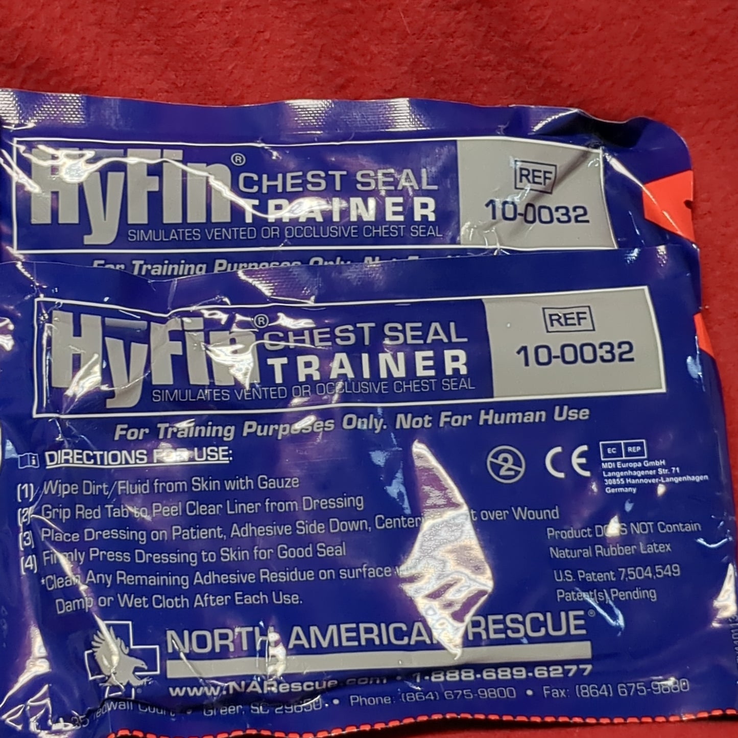 Tactical Combat Casualty Care Trainer Kit (ifak ac07-MAY281)