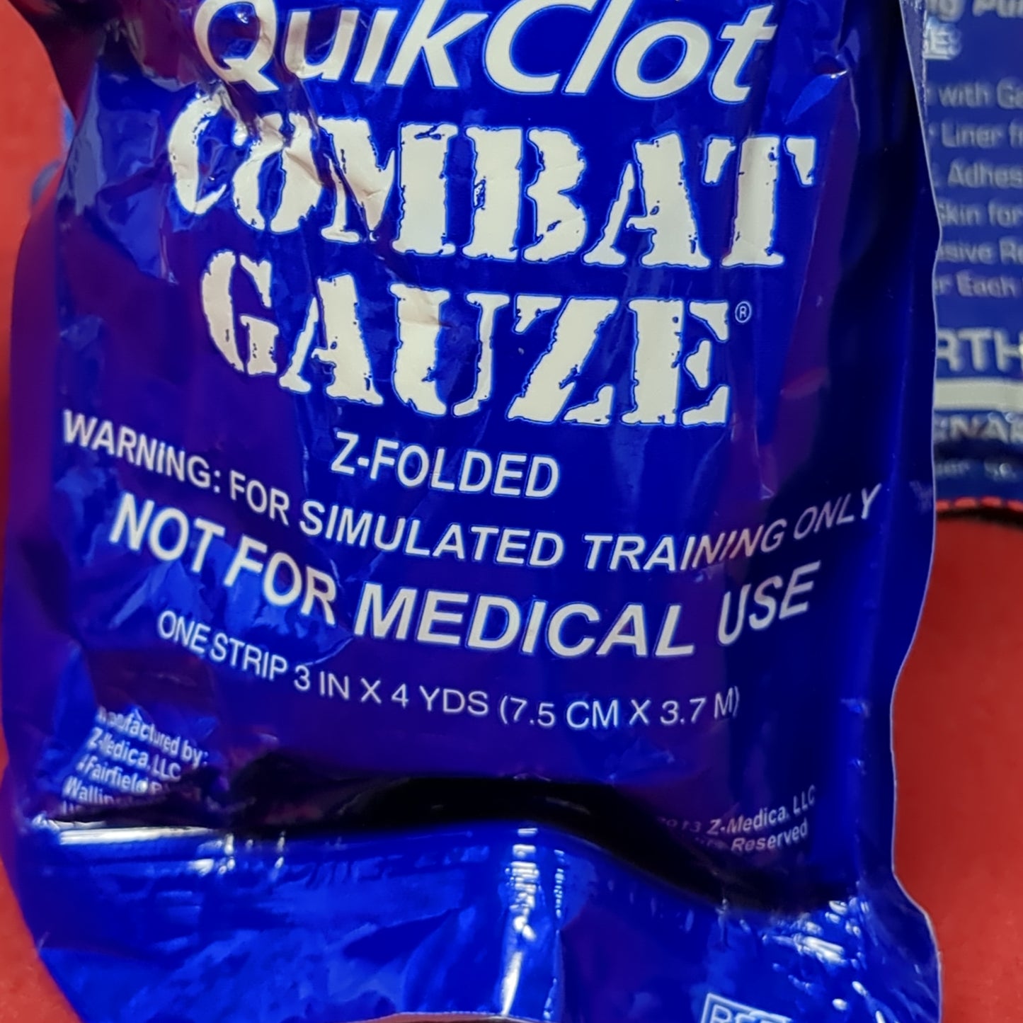 Tactical Combat Casualty Care Trainer Kit (ifak ac07-MAY281)
