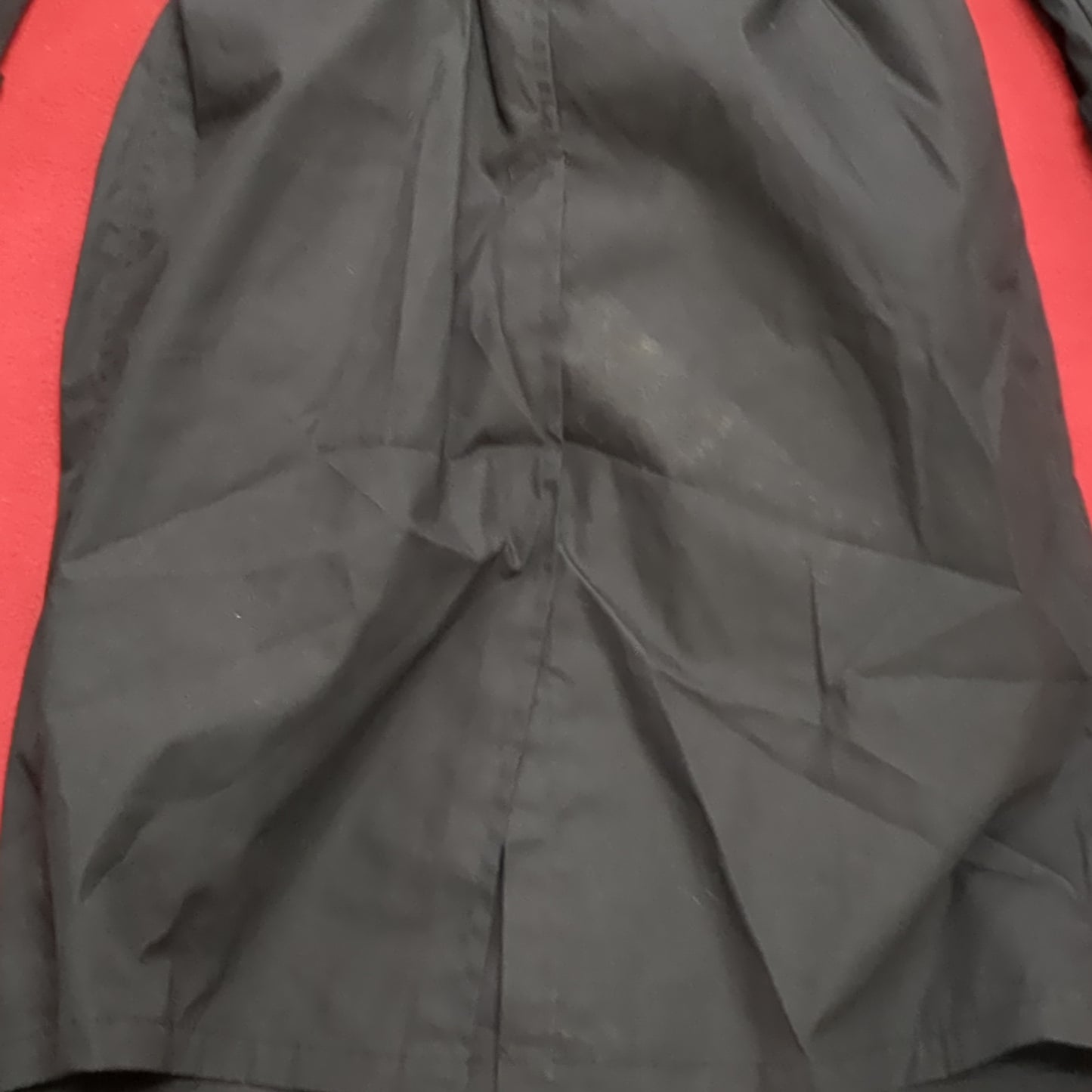 NWT US Army 10S Black All-Weather Overcoat Dress Uniform (BB06-MAY308)