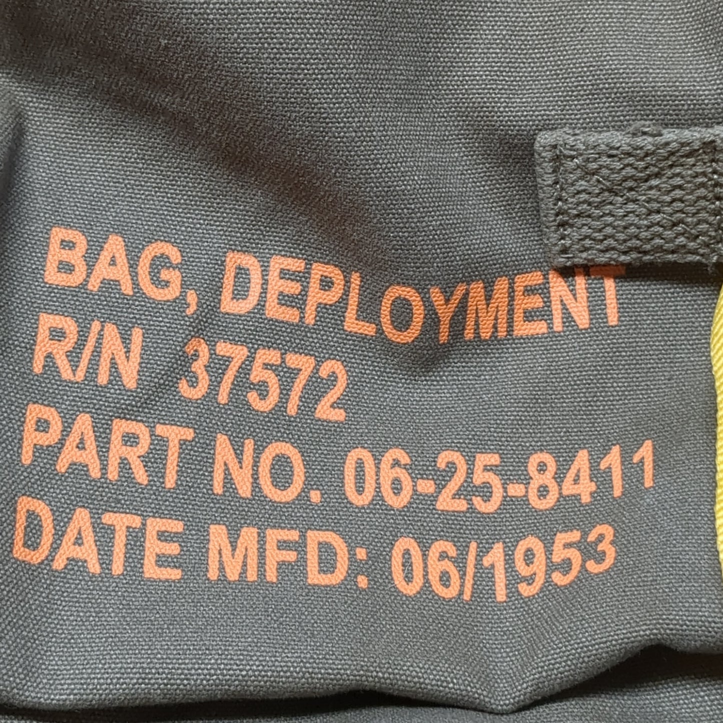 NWT Rothco "Stay MCOE" Vintage Deployment Bag (BB05-MAY349)