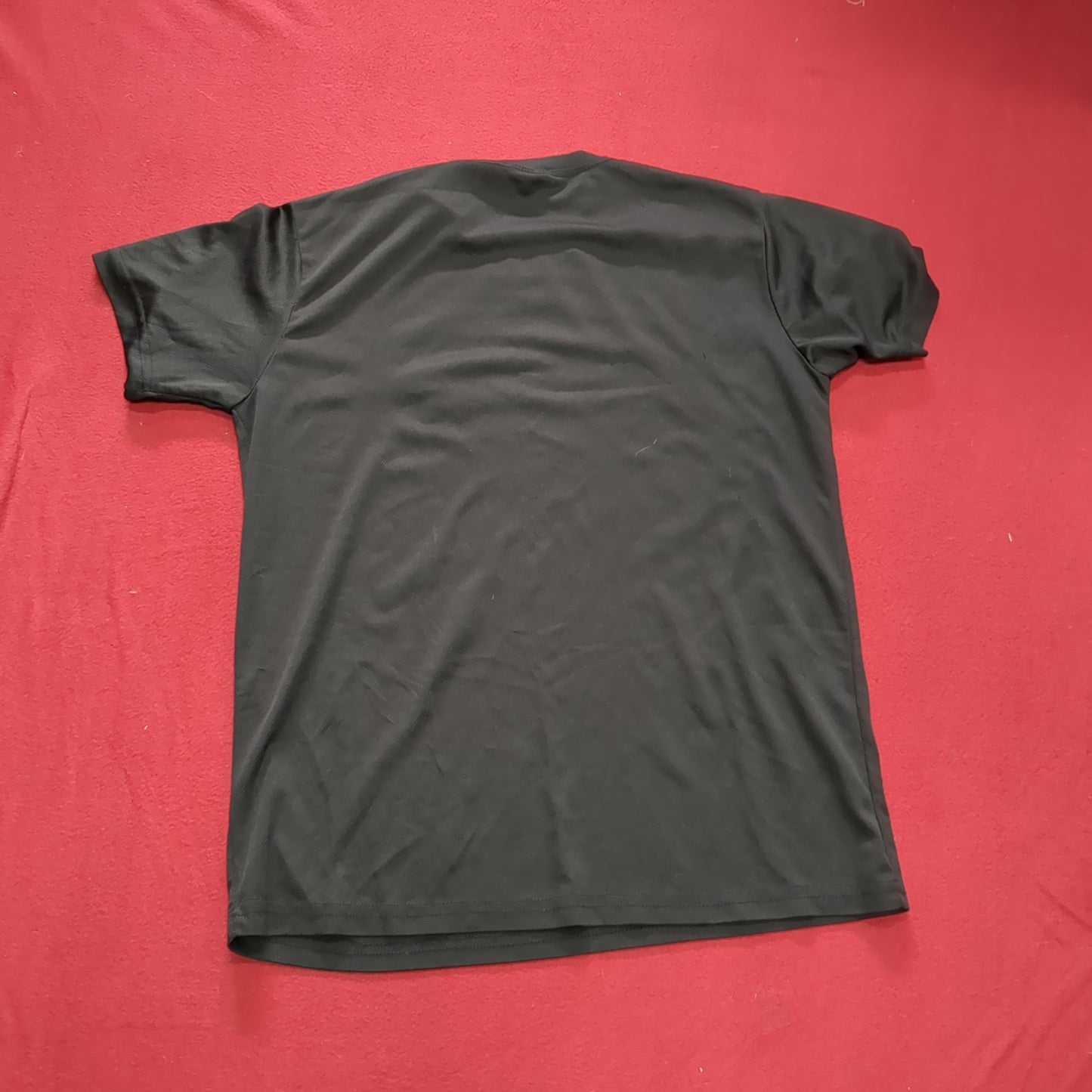 Small Black Tee Shirt Infantry "Follow ME" Used (fb07-MAY358)