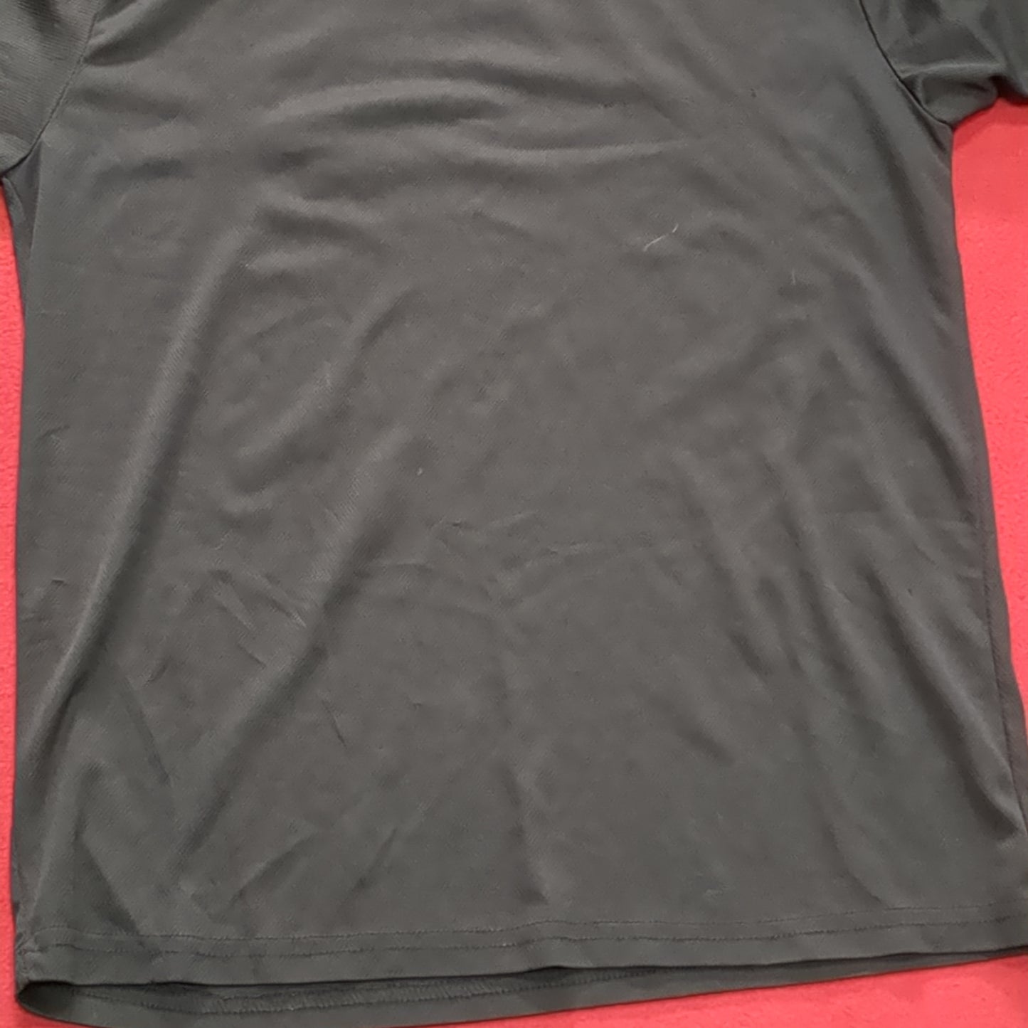 Small Black Tee Shirt Infantry "Follow ME" Used (fb07-MAY358)