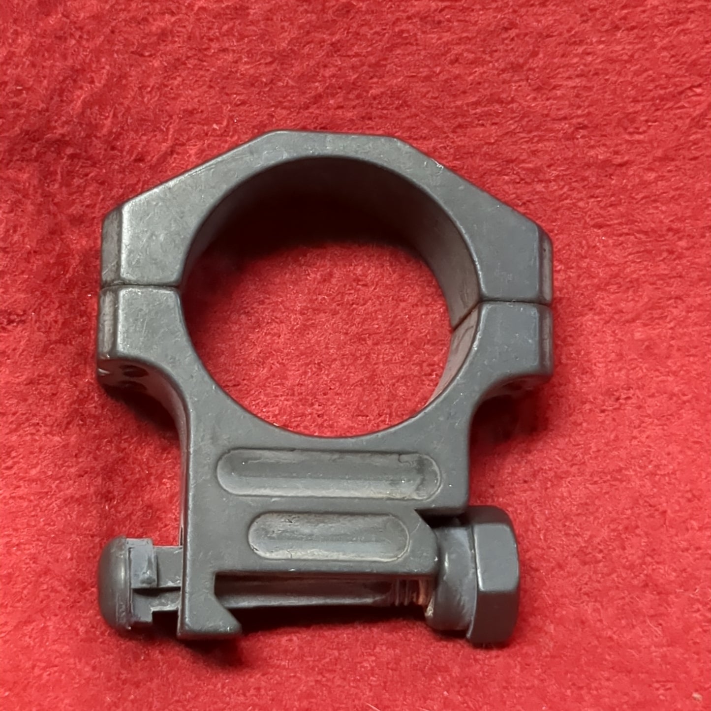 GG and G 1020 Sniper Grade Steel Scope Ring 30mm Excellent Condition (FB18-MAY373)