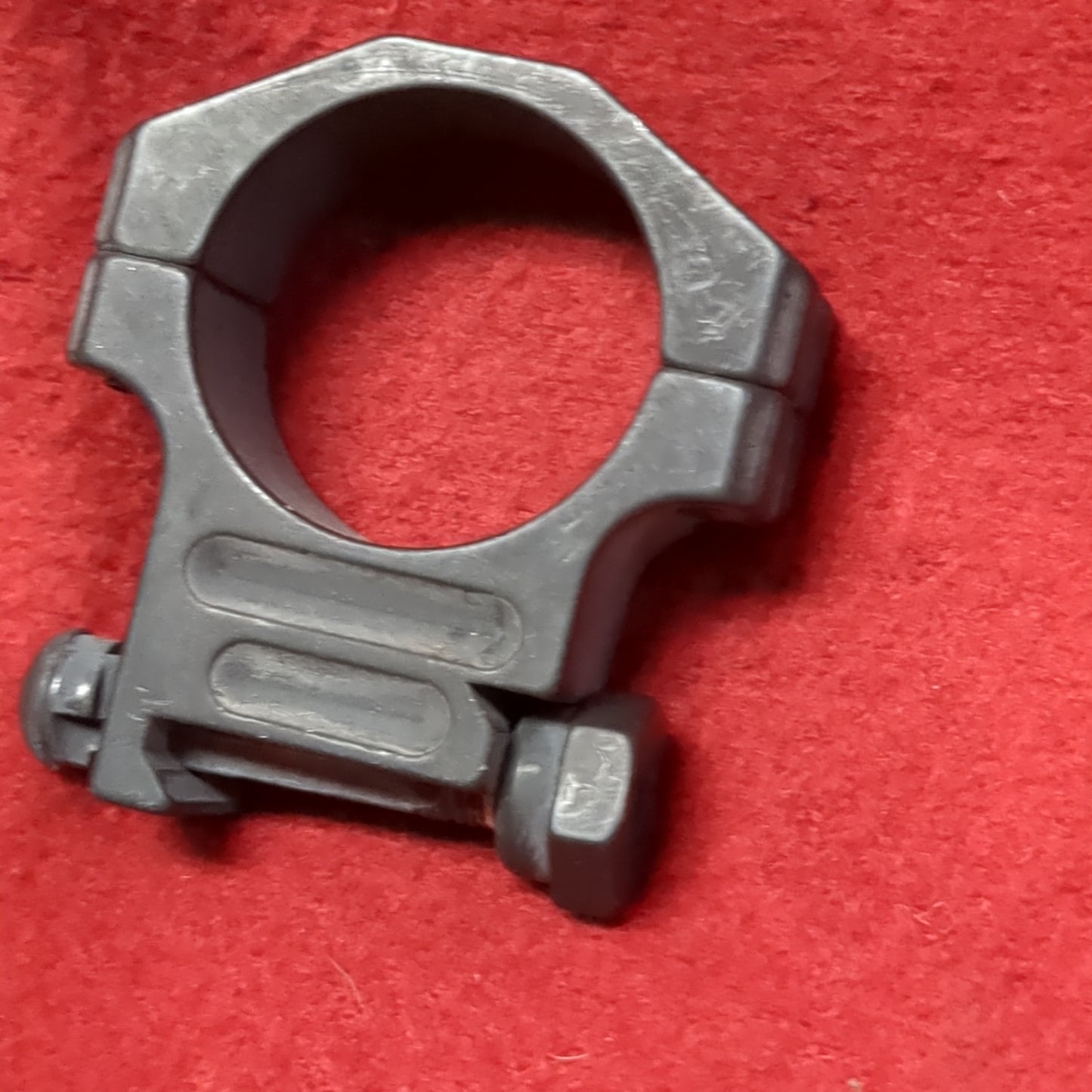 GG and G 1020 Sniper Grade Steel Scope Ring 30mm Excellent Condition (FB18-MAY373)