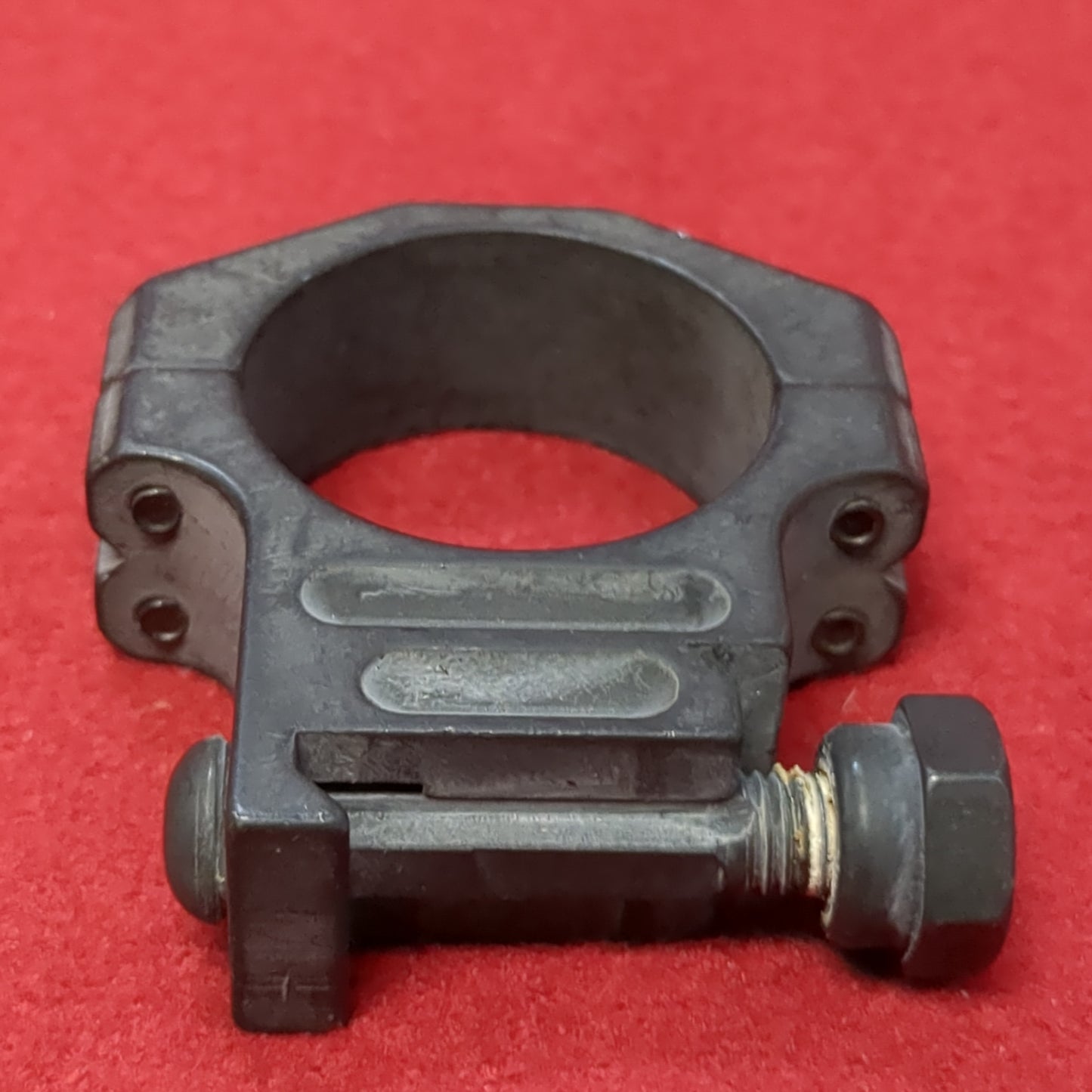 GG and G 1020 Sniper Grade Steel Scope Ring 30mm Excellent Condition (FB18-MAY373)
