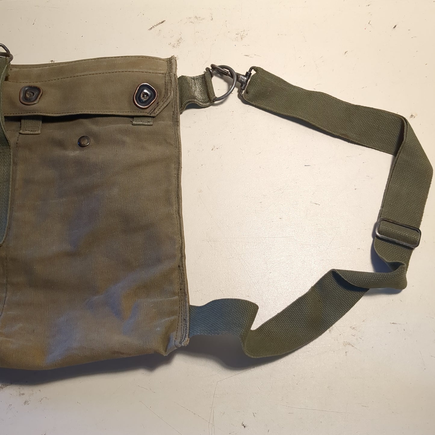 VINTAGE US Army M24 Mask Chemical Biological Aircraft Carrying Case Bag (25g cbrn4 ac03-g135)