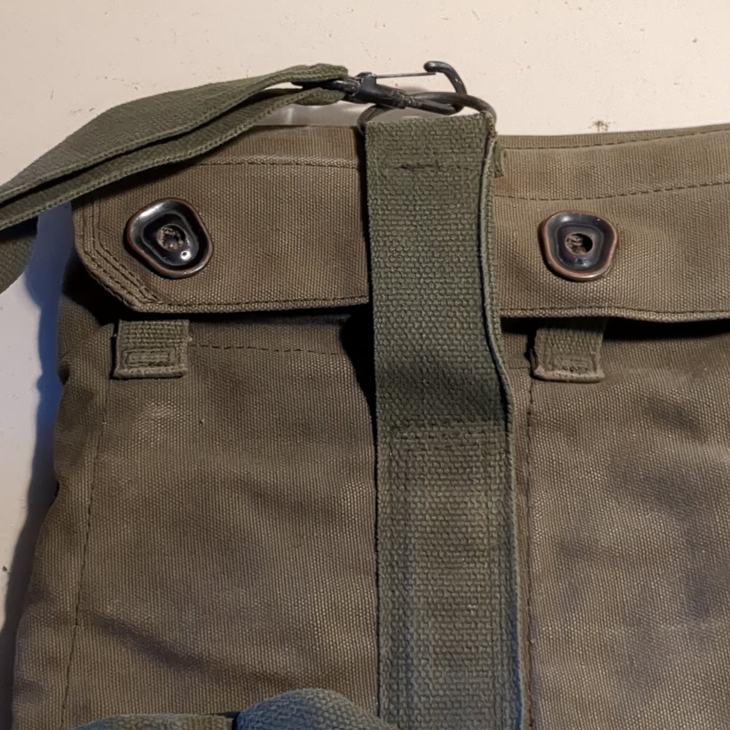 VINTAGE US Army M24 Mask Chemical Biological Aircraft Carrying Case Bag (25g cbrn4 ac03-g135)