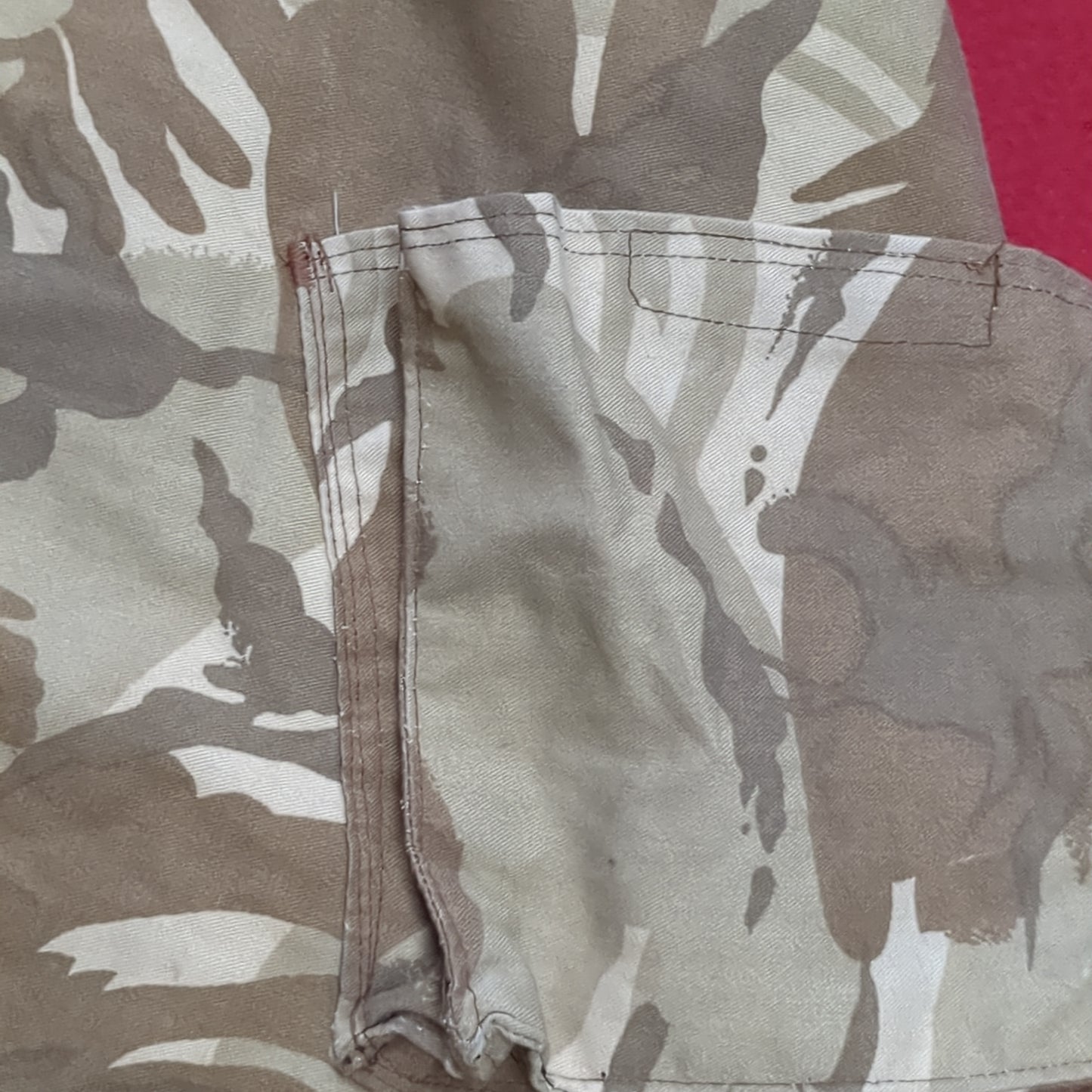 Custom Large/X-Large British Desert Camo Tiger Stripe Vest (31CR- ca6-MAY394)