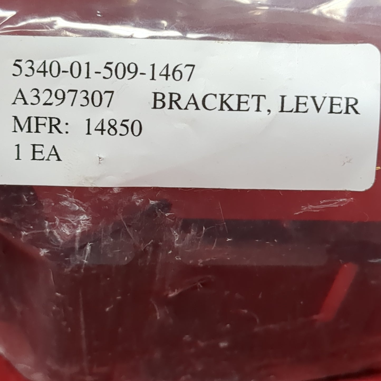 NOS US Army Black Bracket Lever NVG Helmet Base Plate w Screw (BAR ac04-JUN18)