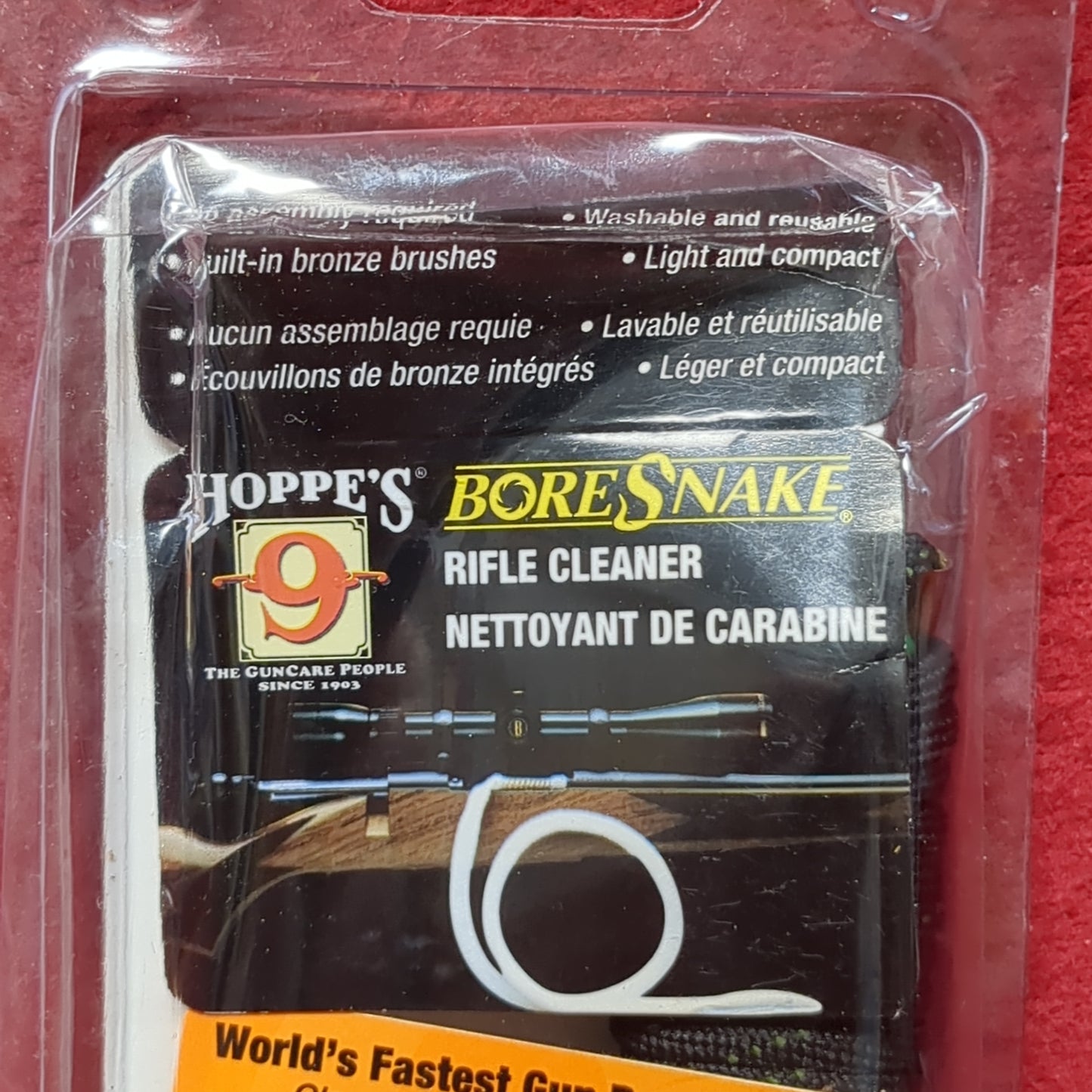 Hoppe's Bore Snake Cleaner Excellent Condition (FB18-JUN21)
