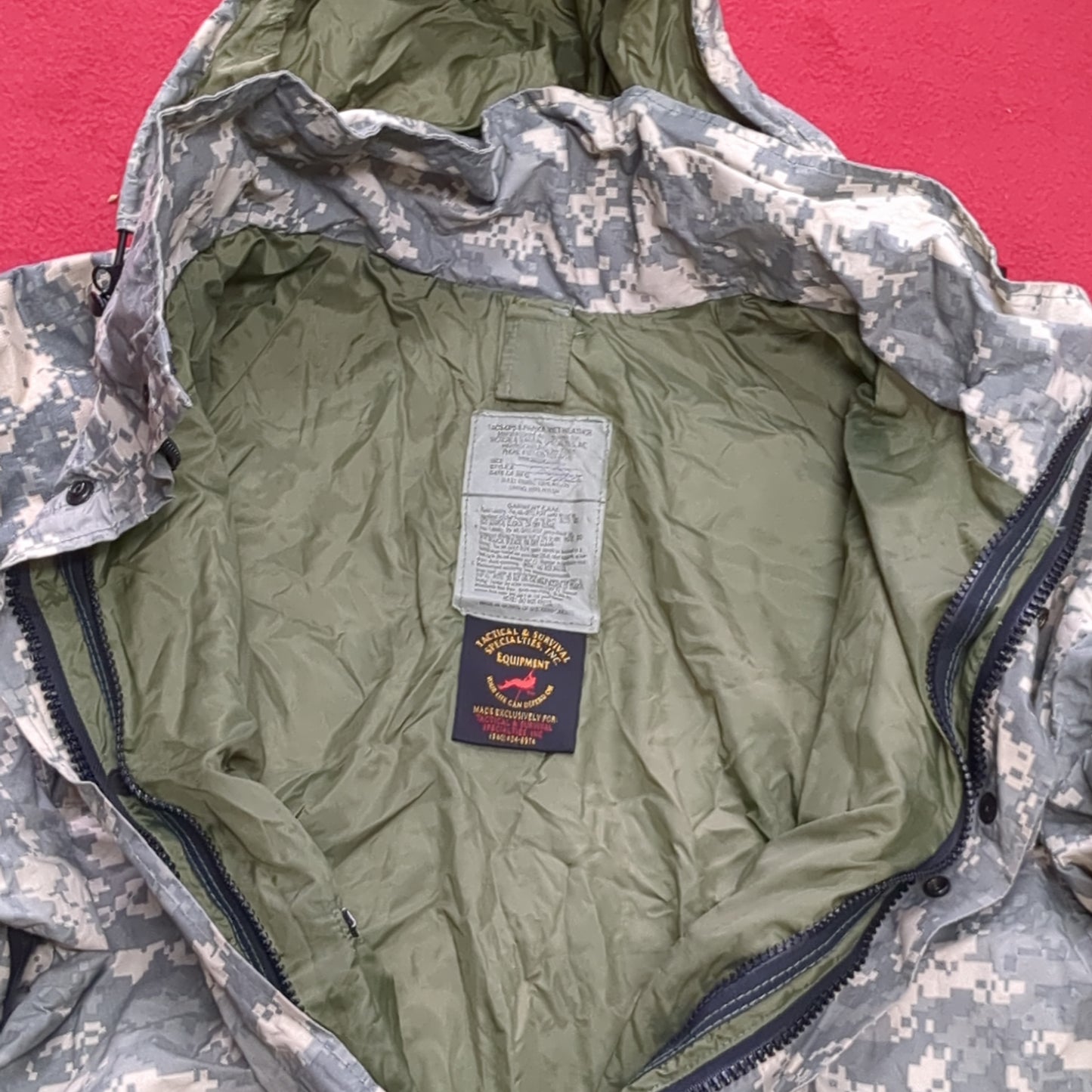 TSSI Tac Ops II Cold Weather Parka Jacket ACU/UCP (fb15-JUN84)