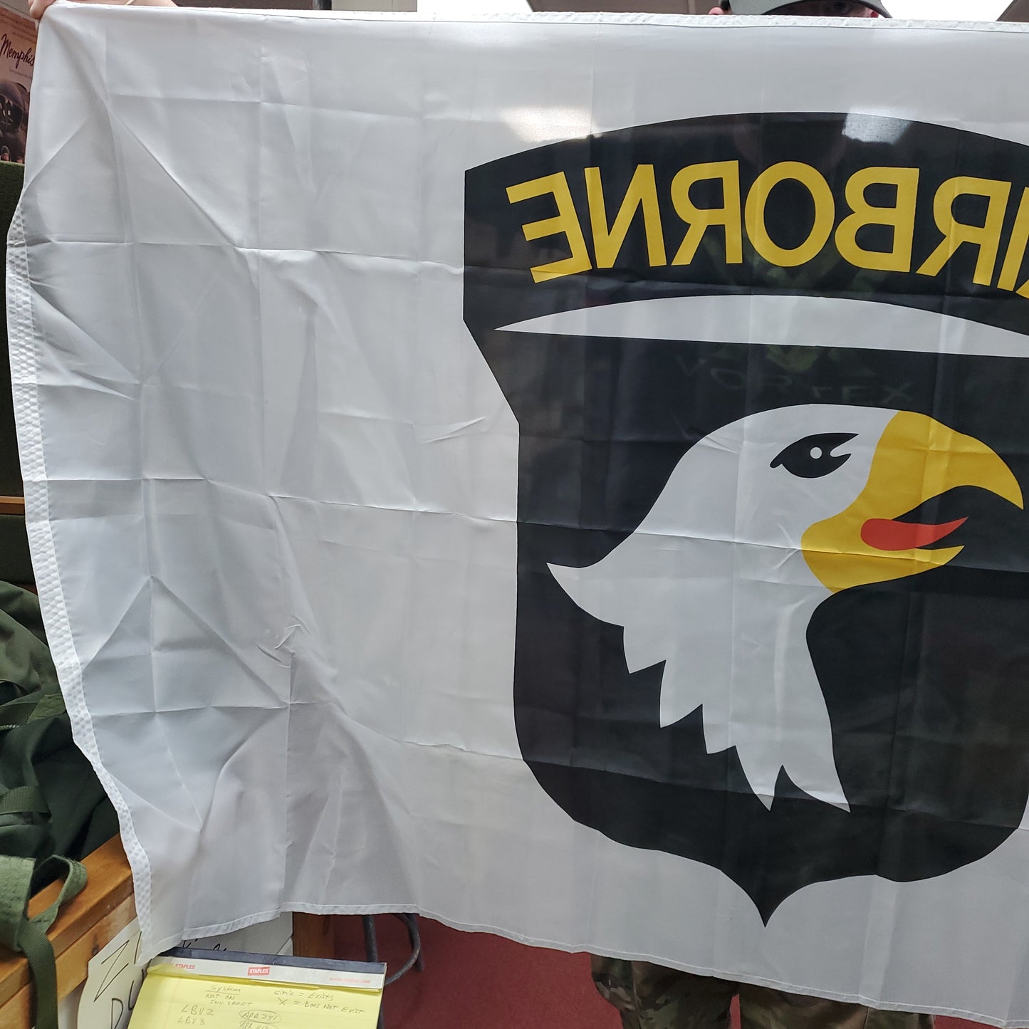 US Army 101st Infantry 3'×5' Polyester Flag (eb11-6)