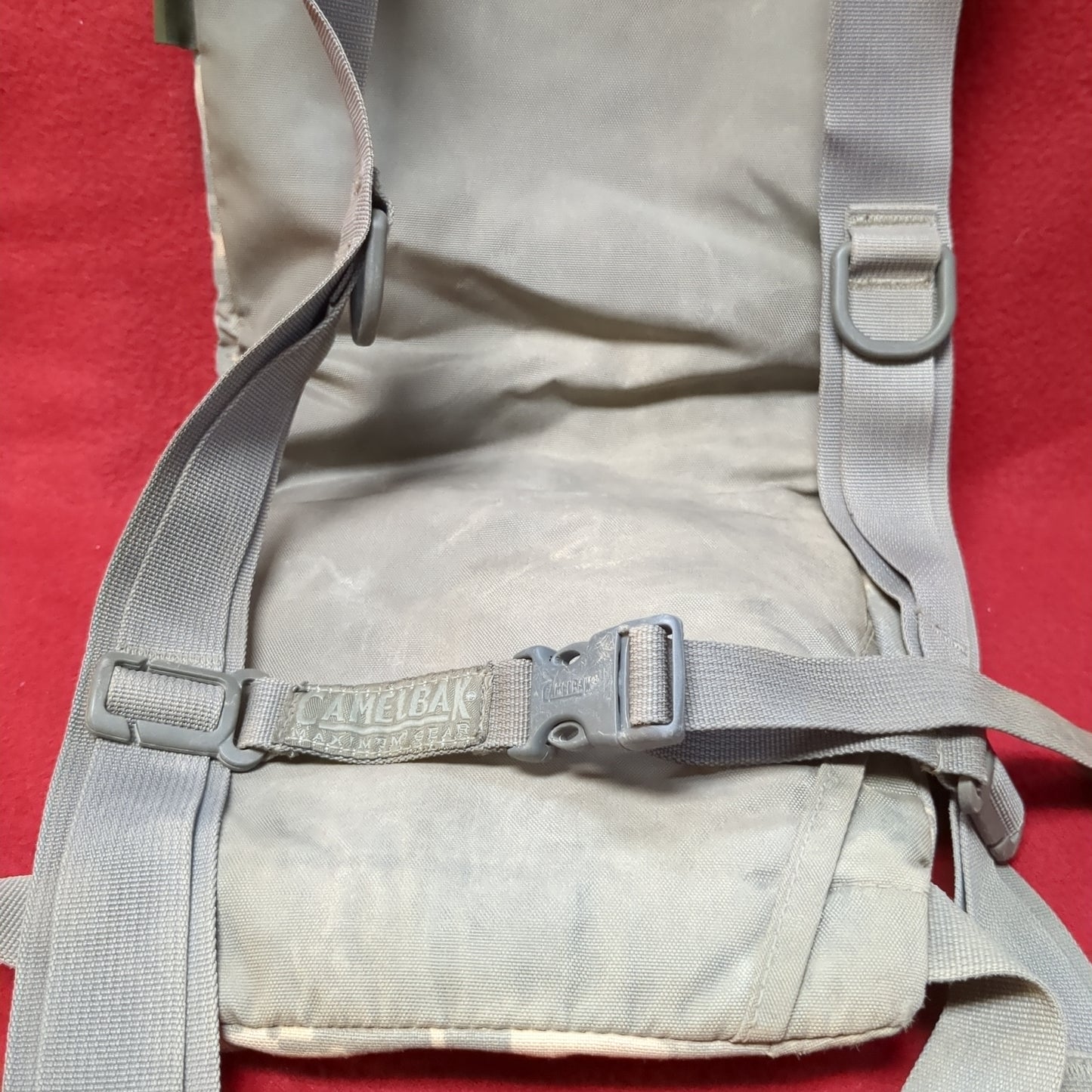Camelback Maximum Gear Hydration carrier Only* ACU/UCP Good condition (db01-JUN95)