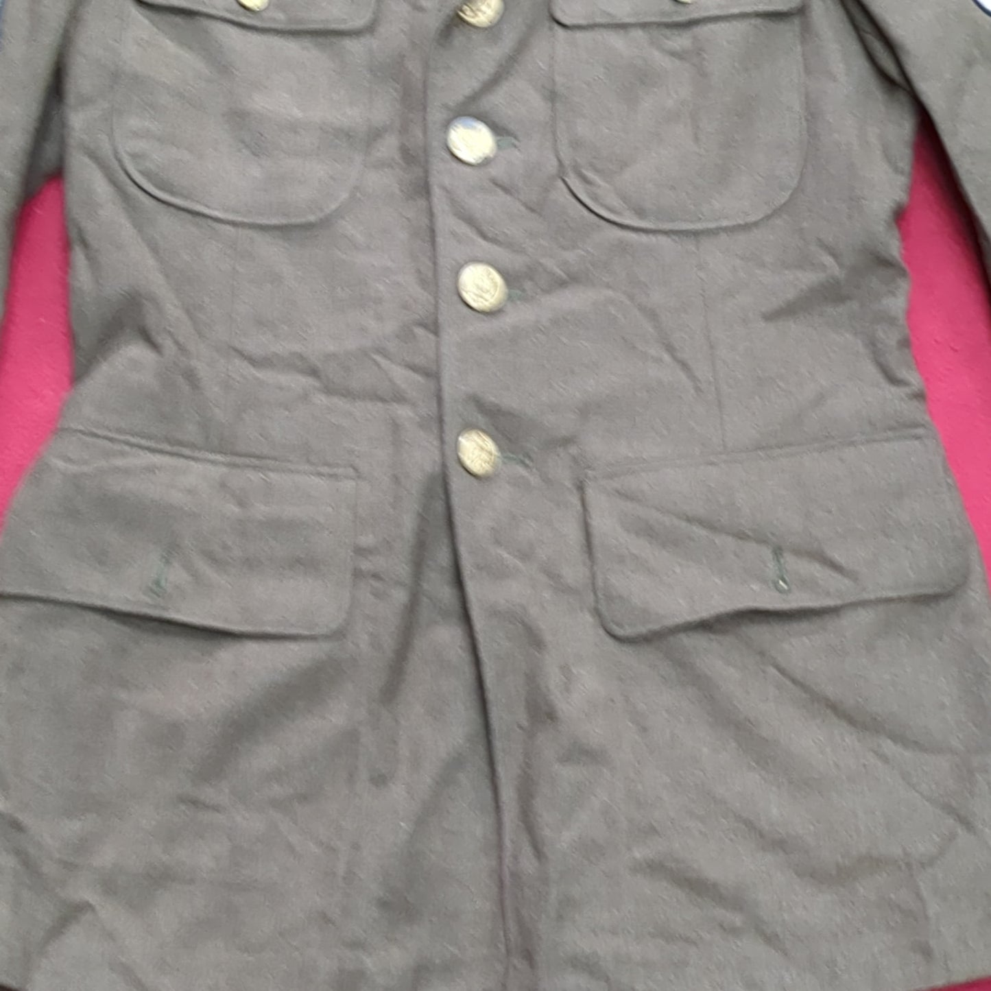 US Army 38R WWII Uniform Jacket Staff Sergeant AA Command (BB08-jun172)