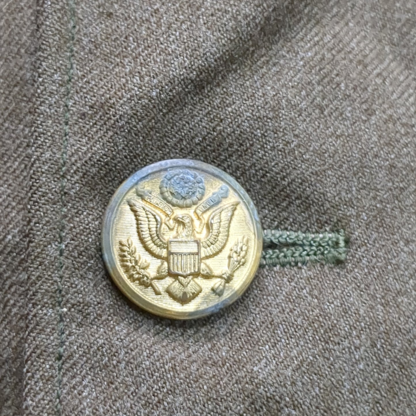 US Army 38R WWII Uniform Jacket Staff Sergeant AA Command (BB08-jun172)