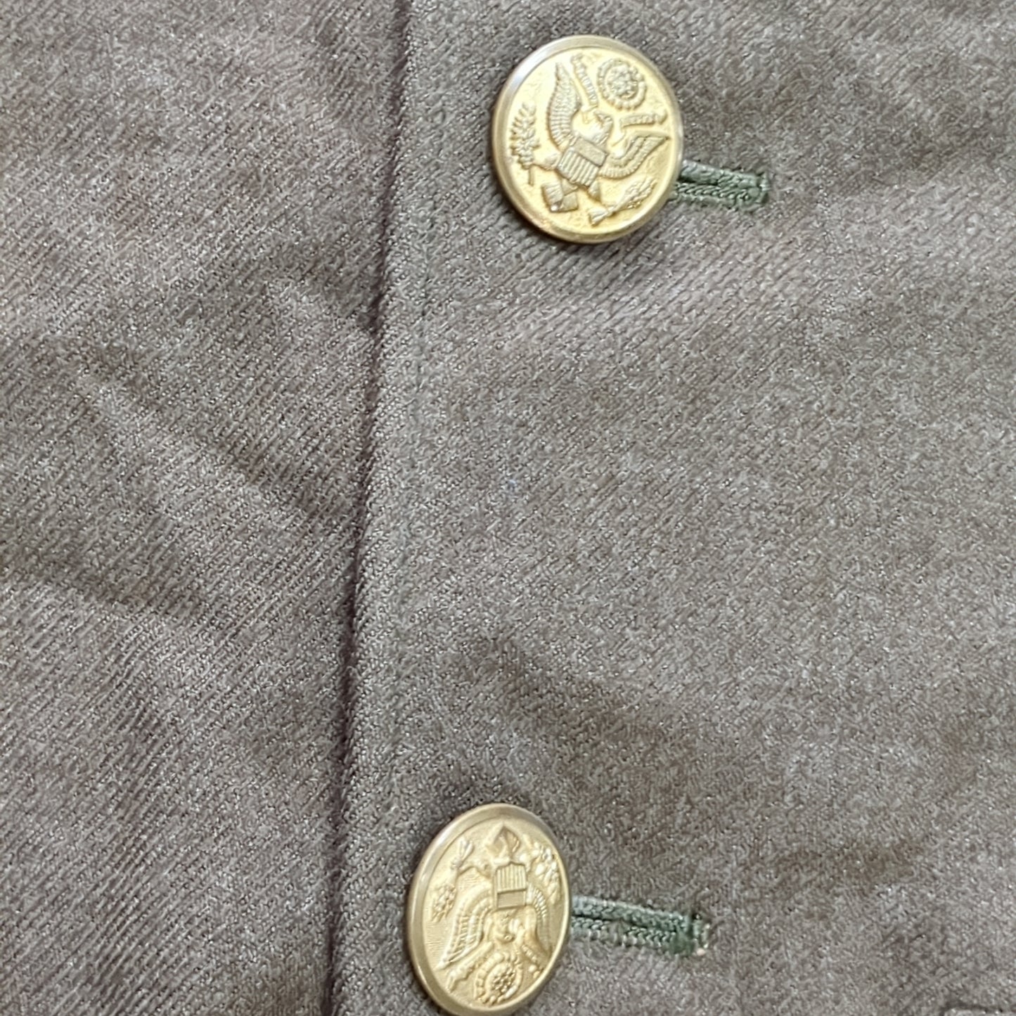 US Army 38R WWII Uniform Jacket Staff Sergeant AA Command (BB08-jun172)