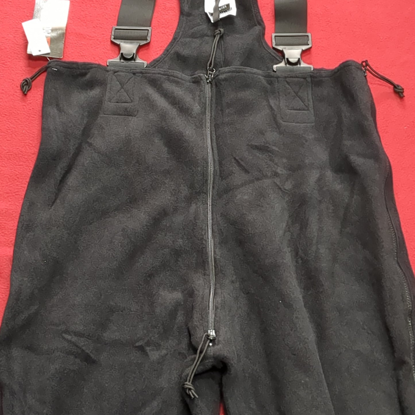NWT US Army Large Short/Regular Polartec Black Fleece Overalls Level III 3 (cw- ea04-JUN189)