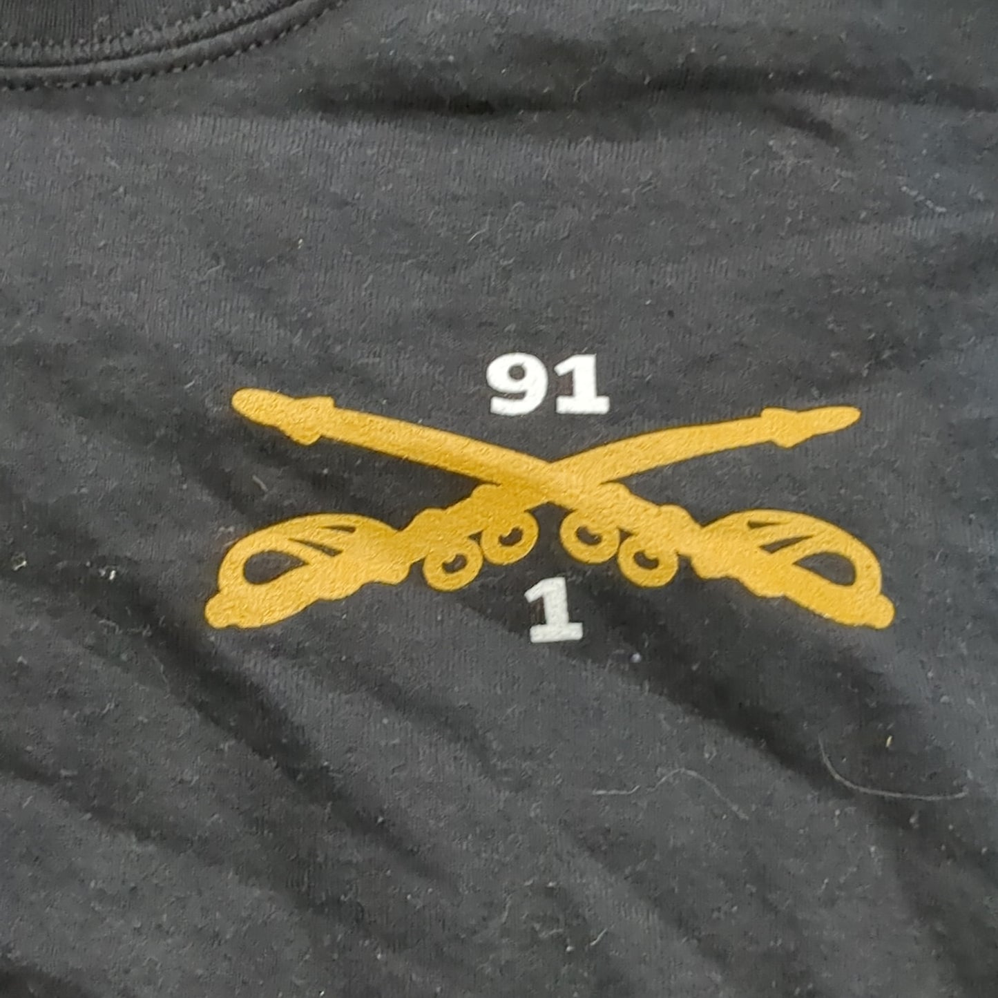 US Army Small 1st Squadron 91st Cavalry Regiment Airborne Cav Sweat Shirt Cold Weather Excellent Condition (fb13-JUN205)