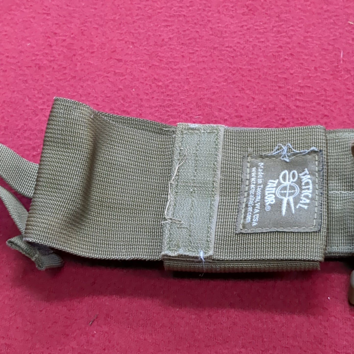 Tactical Tailor Radio Molle Pouch w Malice Clips Coyote (25o- da03-JUL8)