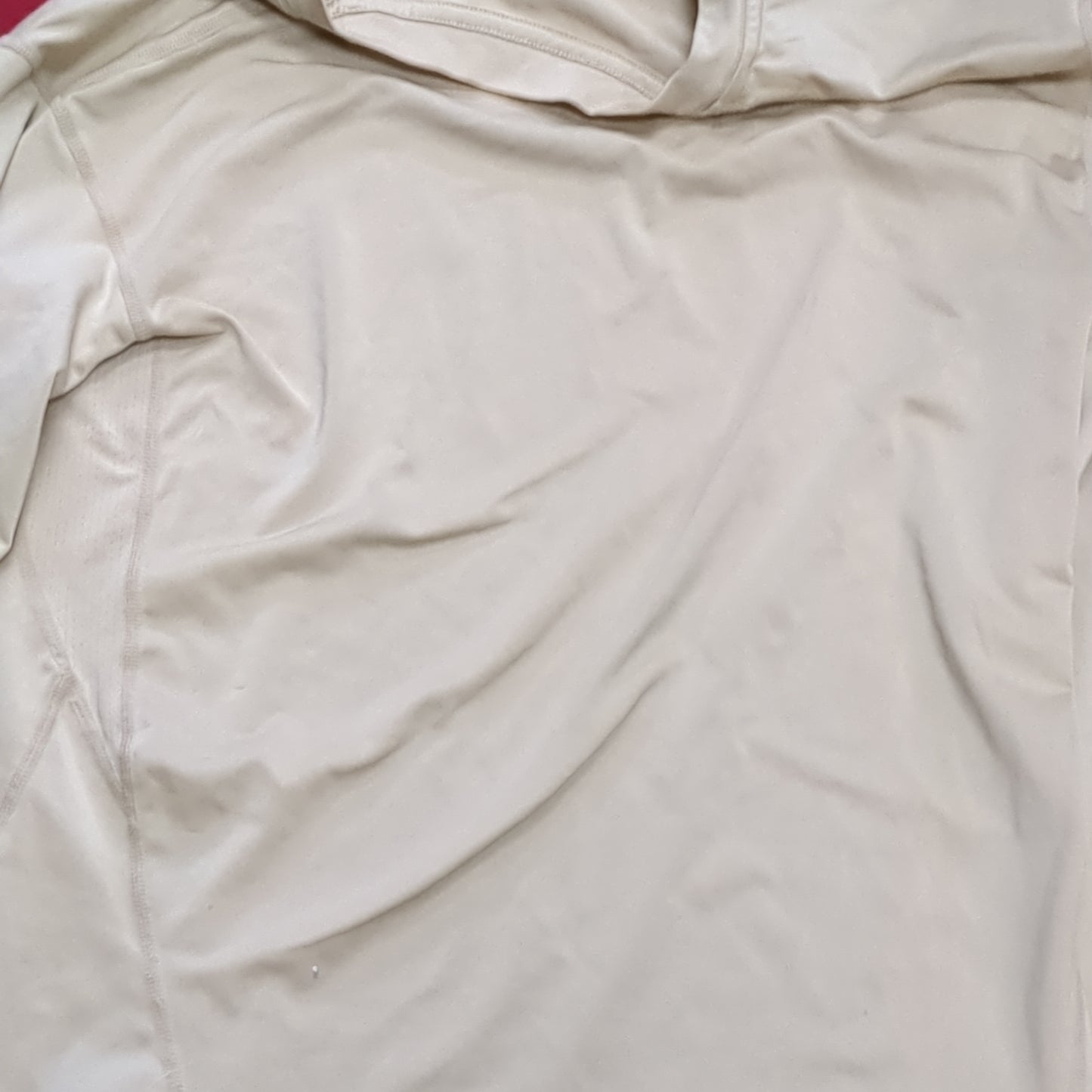 Nike Pro Combat Dri-Fit Tan Medium Regular Silks Gen III Level 1 Cold Weather Top Shirt (cw- ea04-JUL245)
