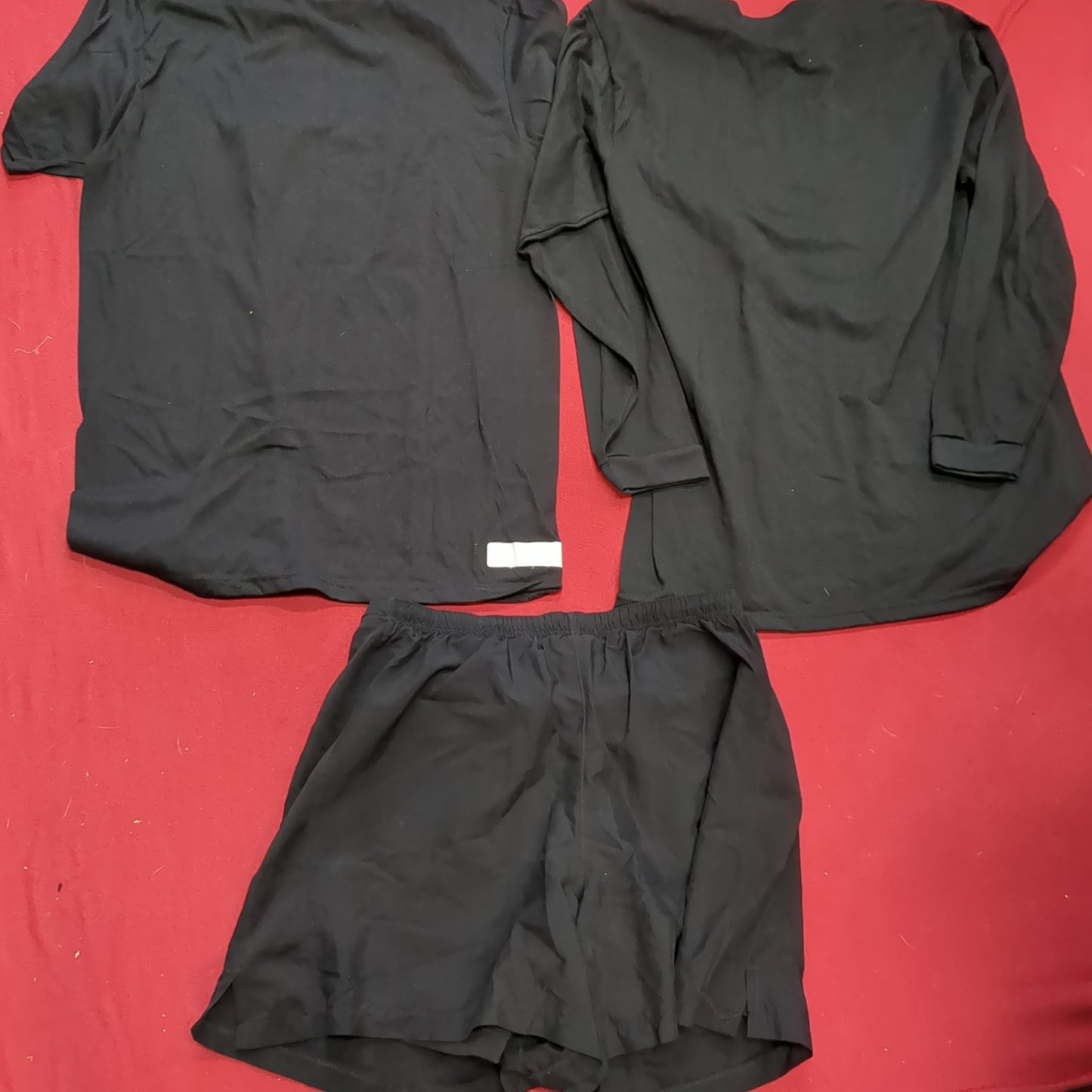 APFU PT SET - Medium Shorts - Long-Sleeve & Short-Sleeve Shirt Good Condition (fb10-JUL279)
