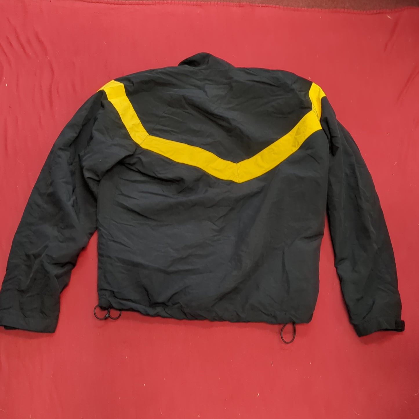 SET of APFU PT Small Regular Jacket Pants Black Gold Cold Weather Used (fb13-JUL283)