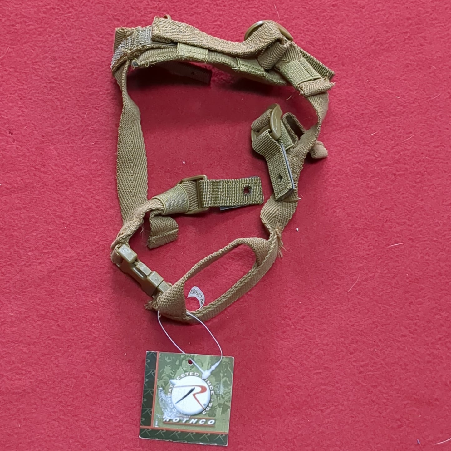 NOS Rothco MICH Chin Strap Retention w/o Hardware (35cr- ca3-JUL330)